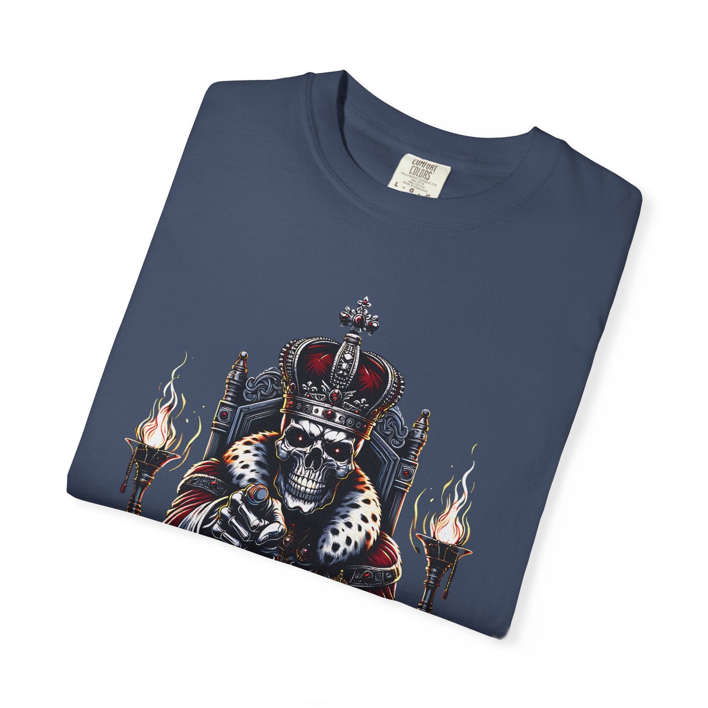 King of darkness unisex gothic t-shirt - Dark fantasy graphic tee