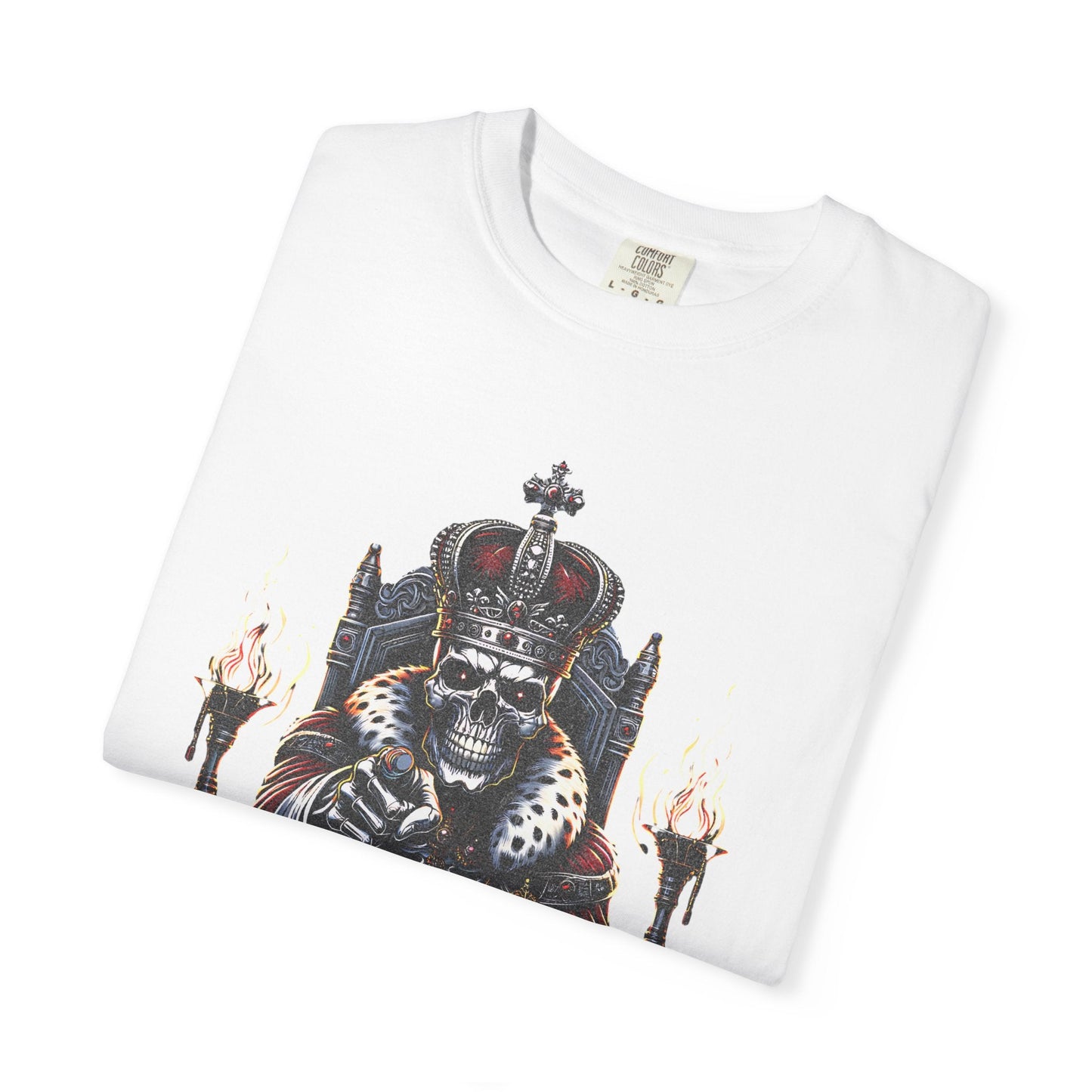 King of darkness unisex gothic t-shirt - Dark fantasy graphic tee