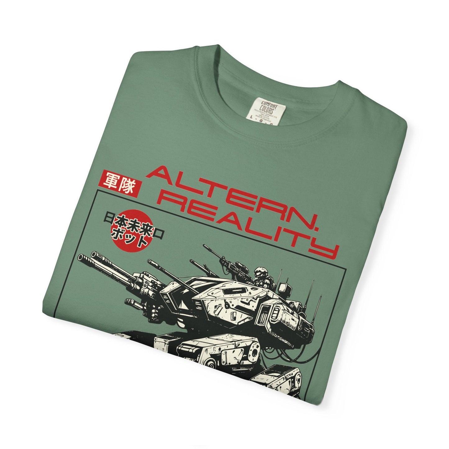 Futuristic Mech revolution tee - Style for sci-fi fans