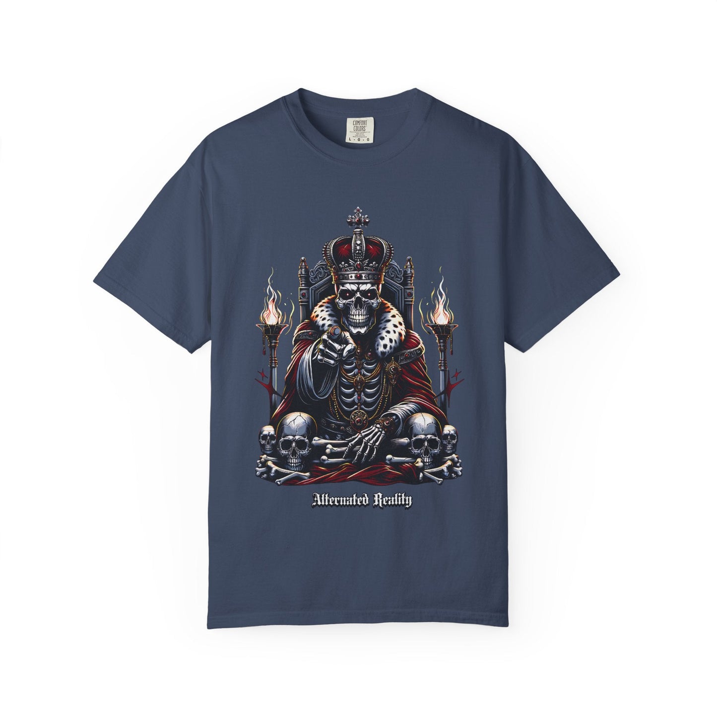 King of darkness unisex gothic t-shirt - Dark fantasy graphic tee