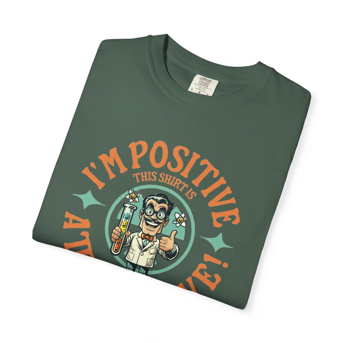 Positive man formula - Fun unisex graphic t-shirt for science fans