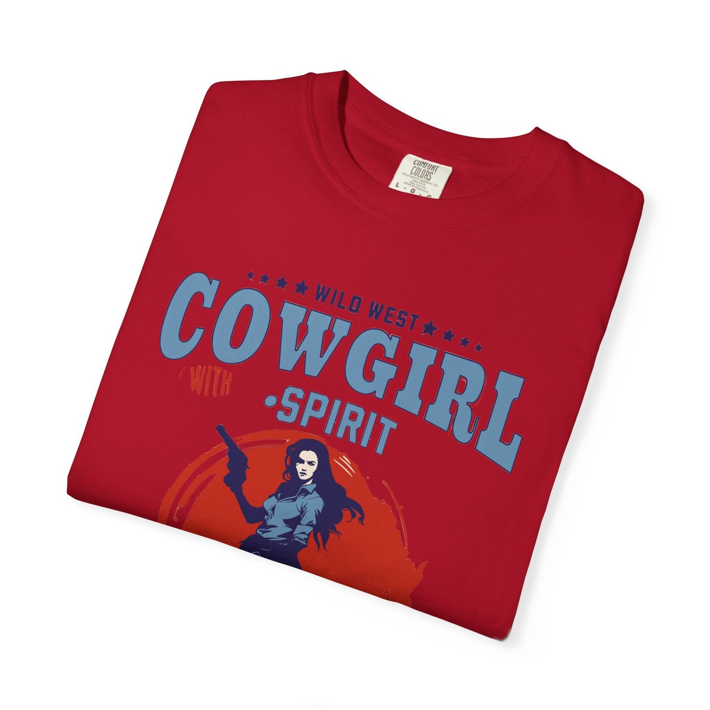 Cowgirl western t-shirt - Vintage wild west & diesel cool punk style