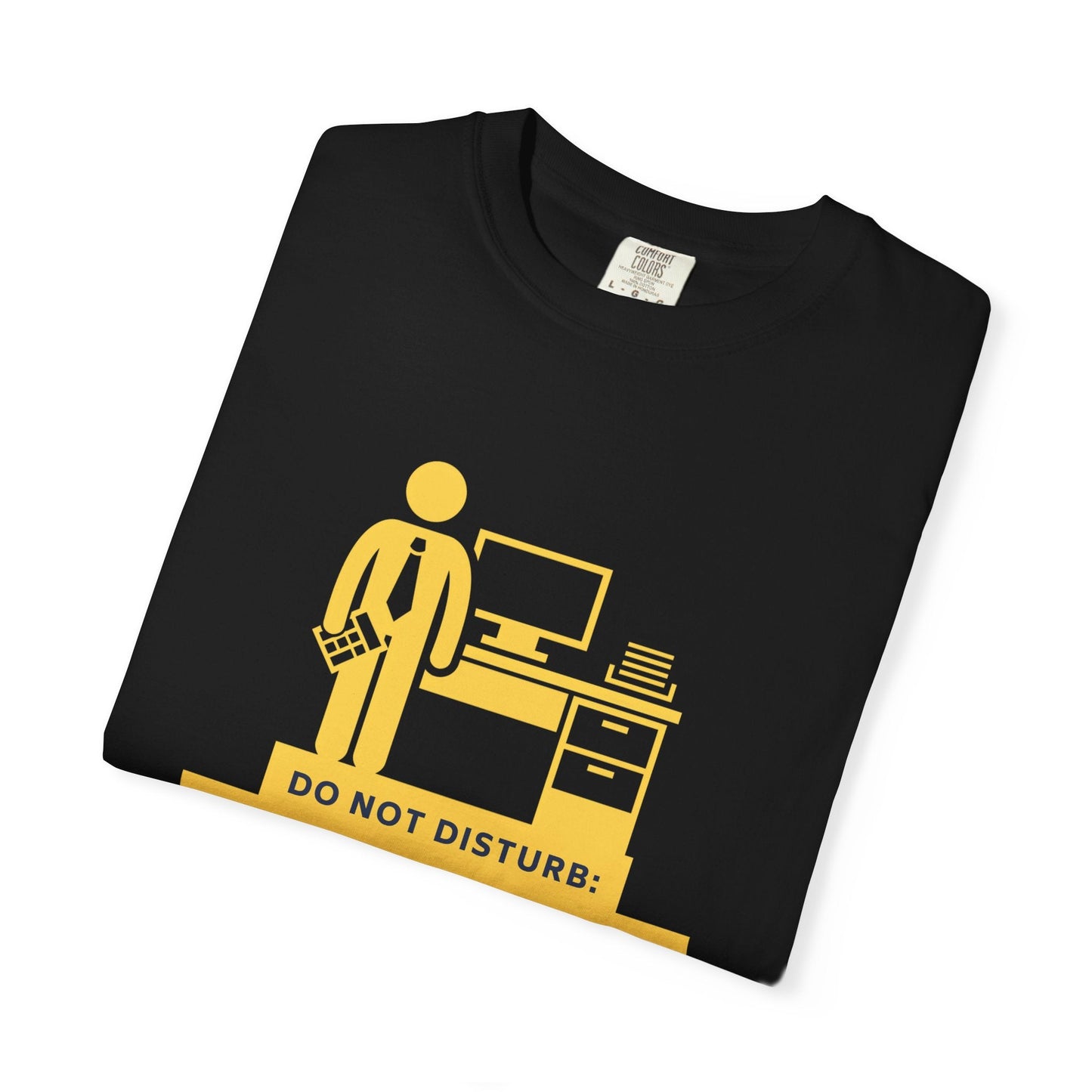 Office work unisex t-shirt - Modern 'DO NOT' design graphic style