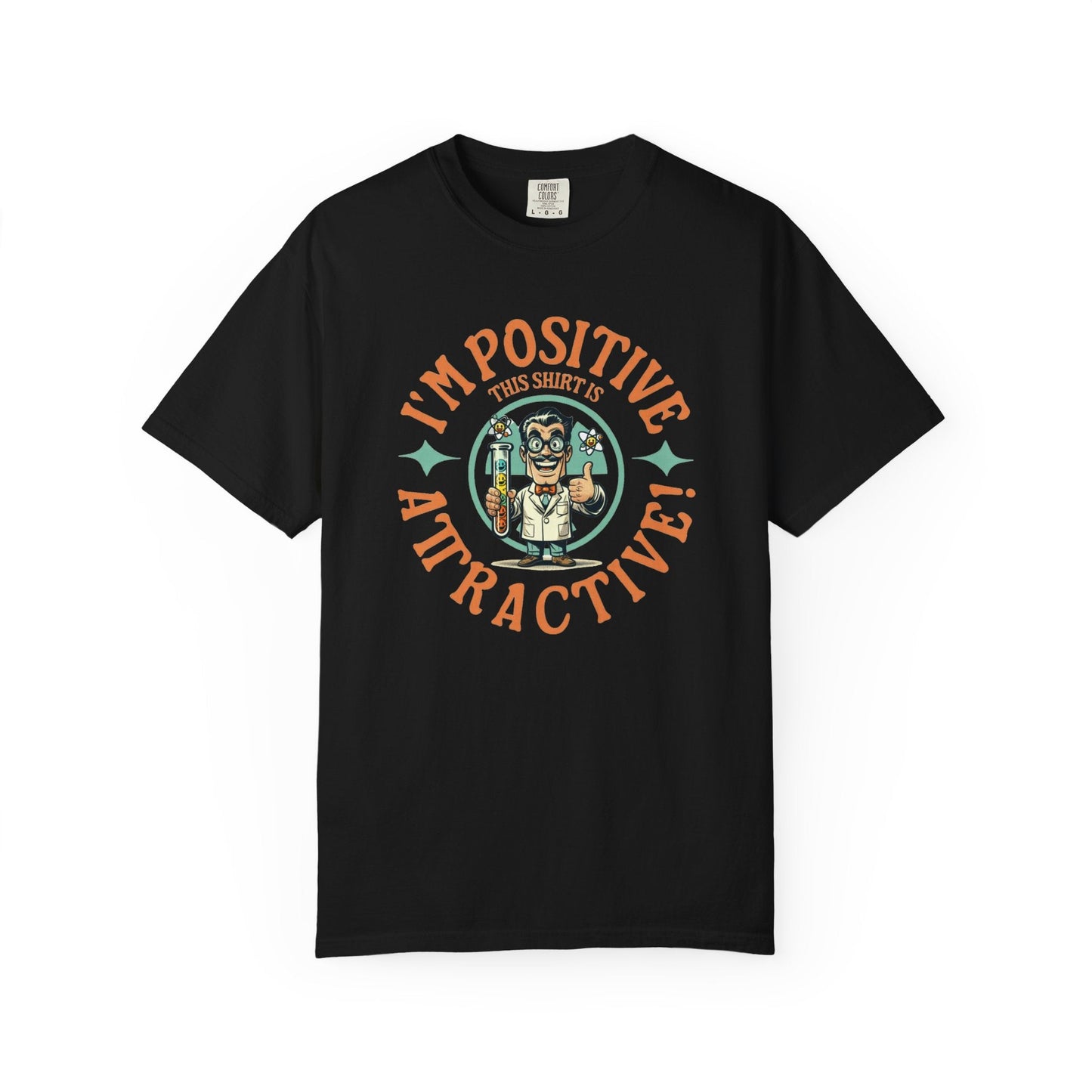 Positive man formula - Fun unisex graphic t-shirt for science fans