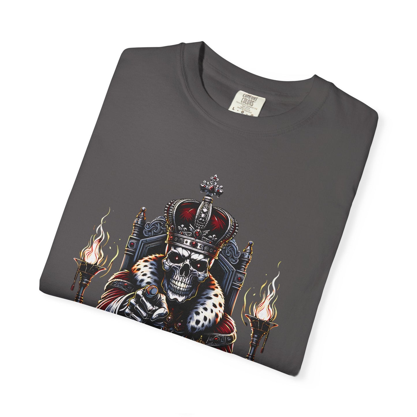 King of darkness unisex gothic t-shirt - Dark fantasy graphic tee