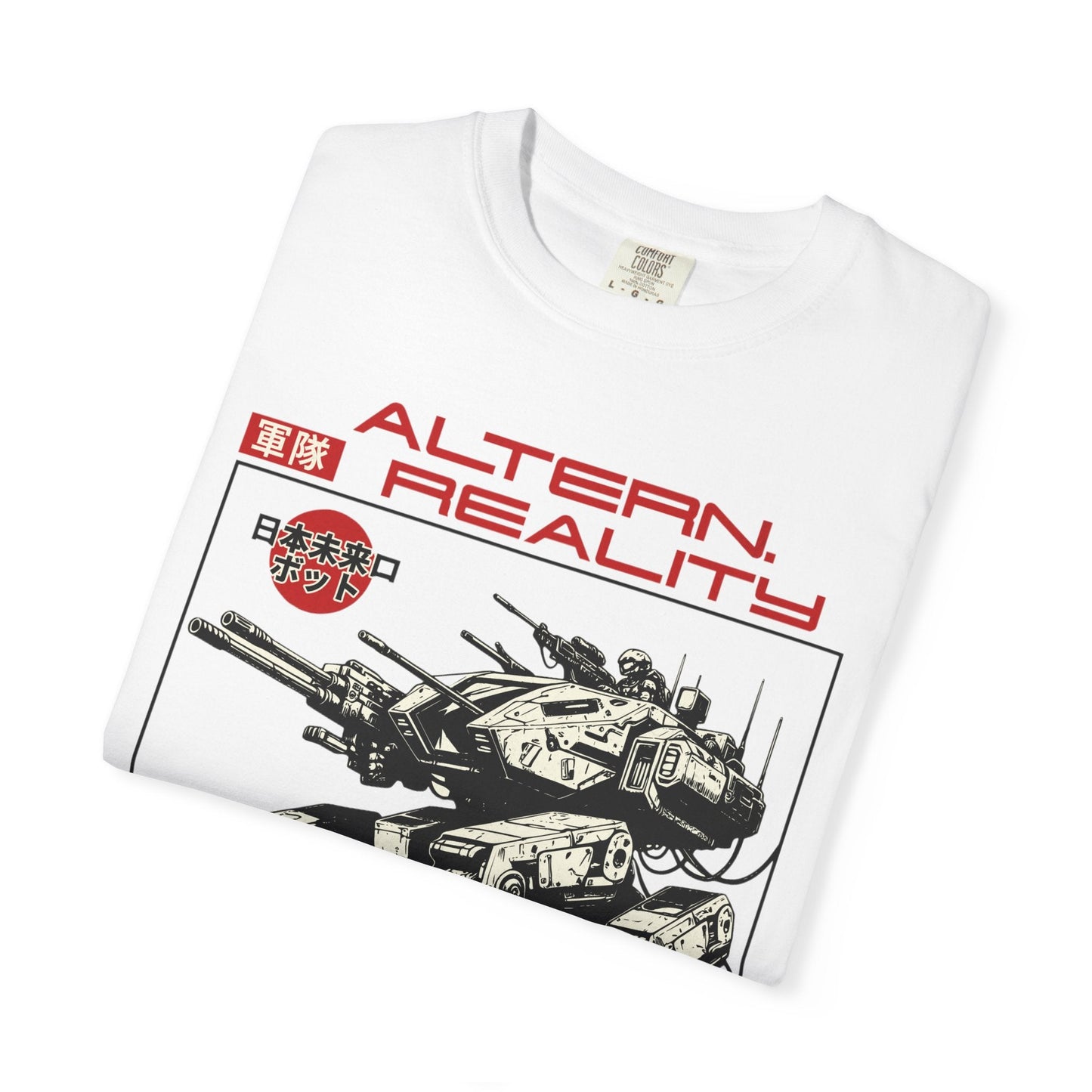Futuristic Mech revolution tee - Style for sci-fi fans