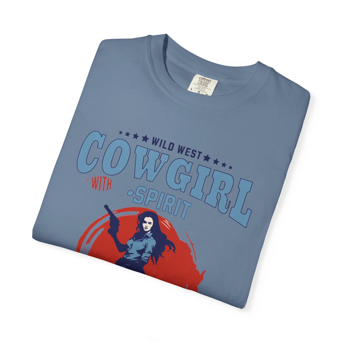 Cowgirl western t-shirt - Vintage wild west & diesel cool punk style