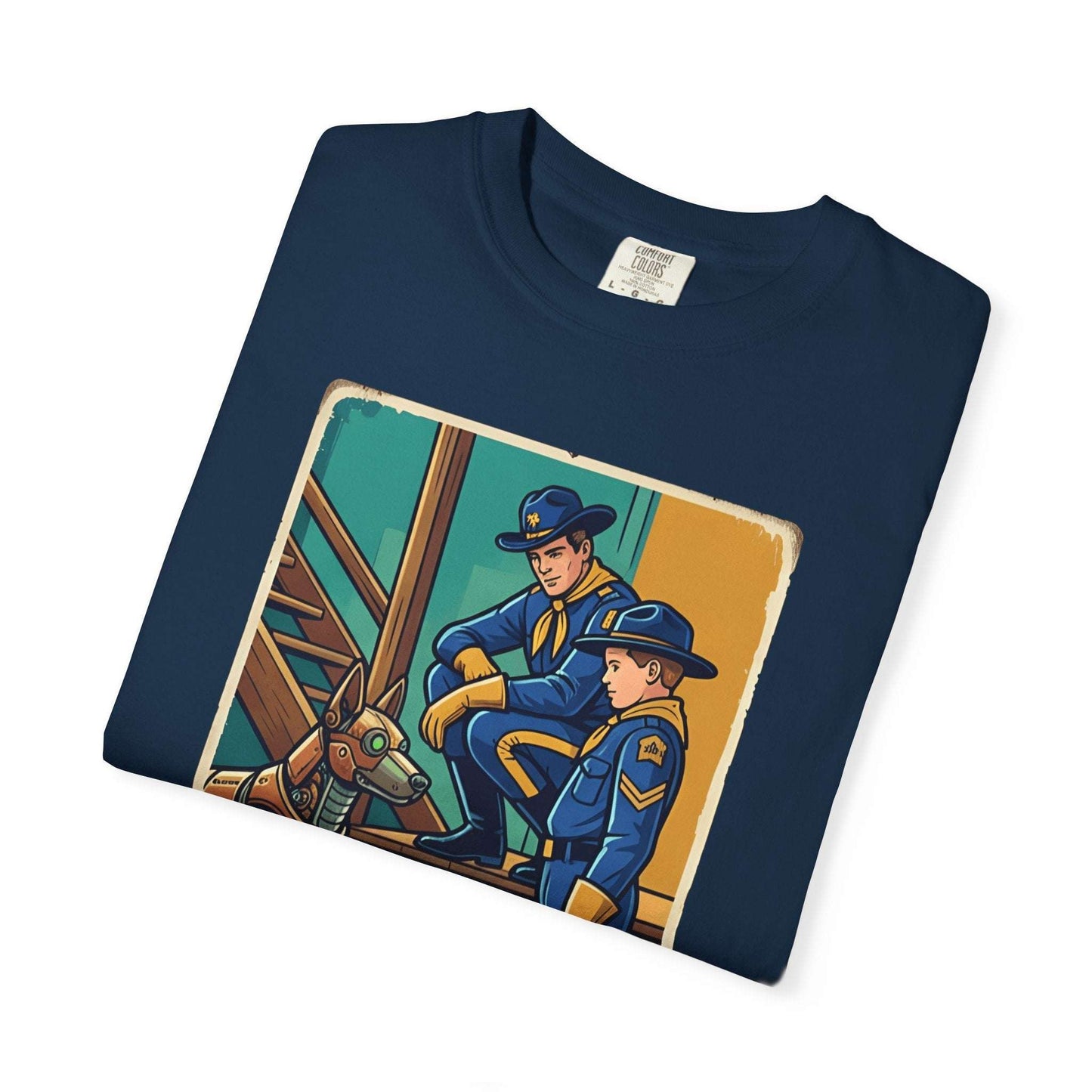 Clang Tintin Robot Dog T-Shirt for Classic TV lovers