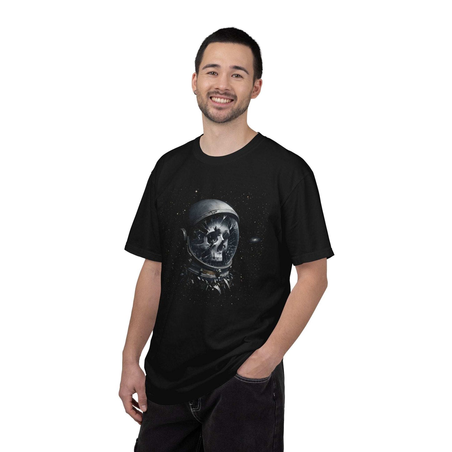 Broken Helmet Skull Astronaut T-Shirt