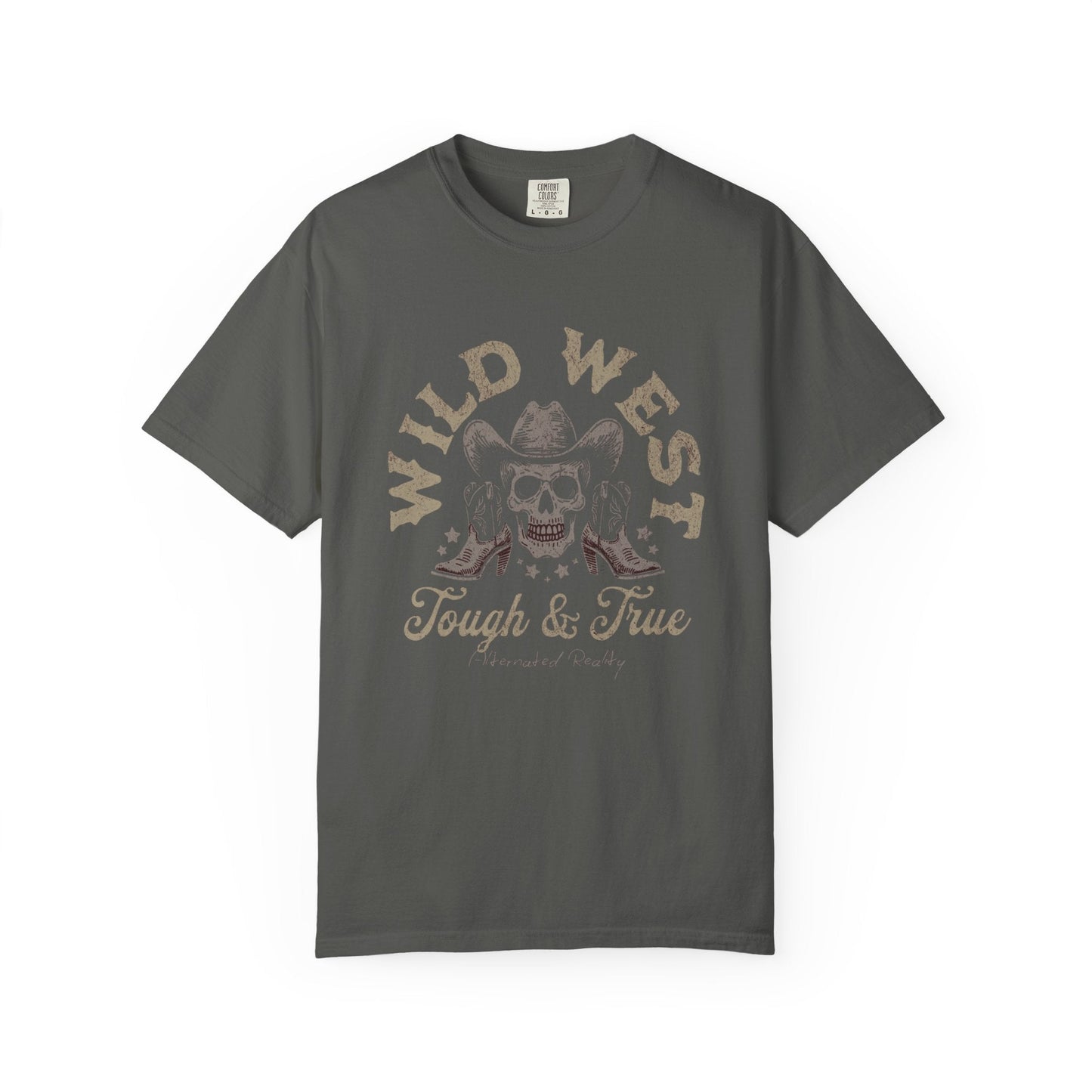 Wild west skull t-shirt - Vintage cowboy style apparel
