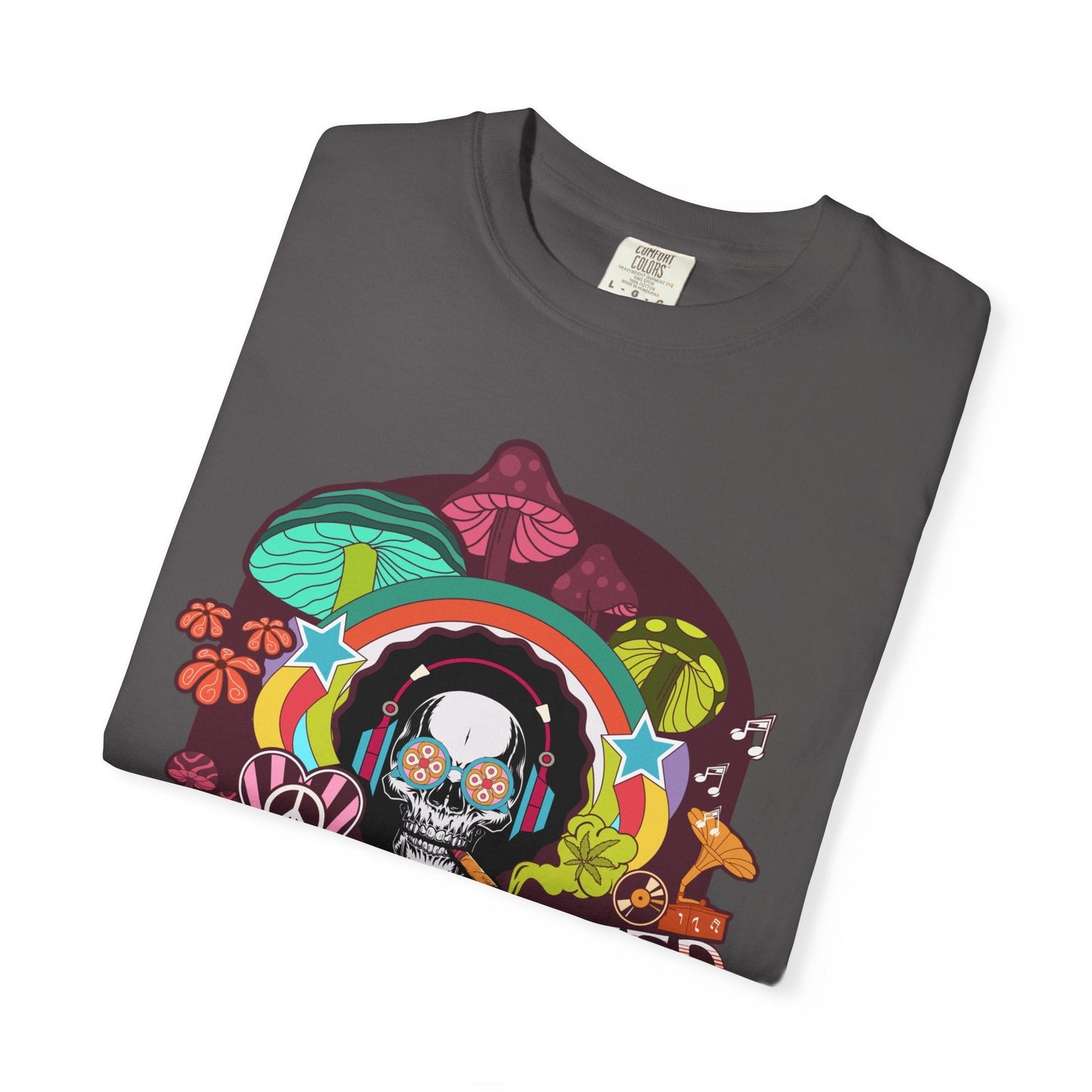 Alien t-shirt - Lovingly terrestriParty skull - Psychedelic alien t-shirt for Sci-Fi enthusiasts | Trendy & durableal for sci-fi enthusiasts