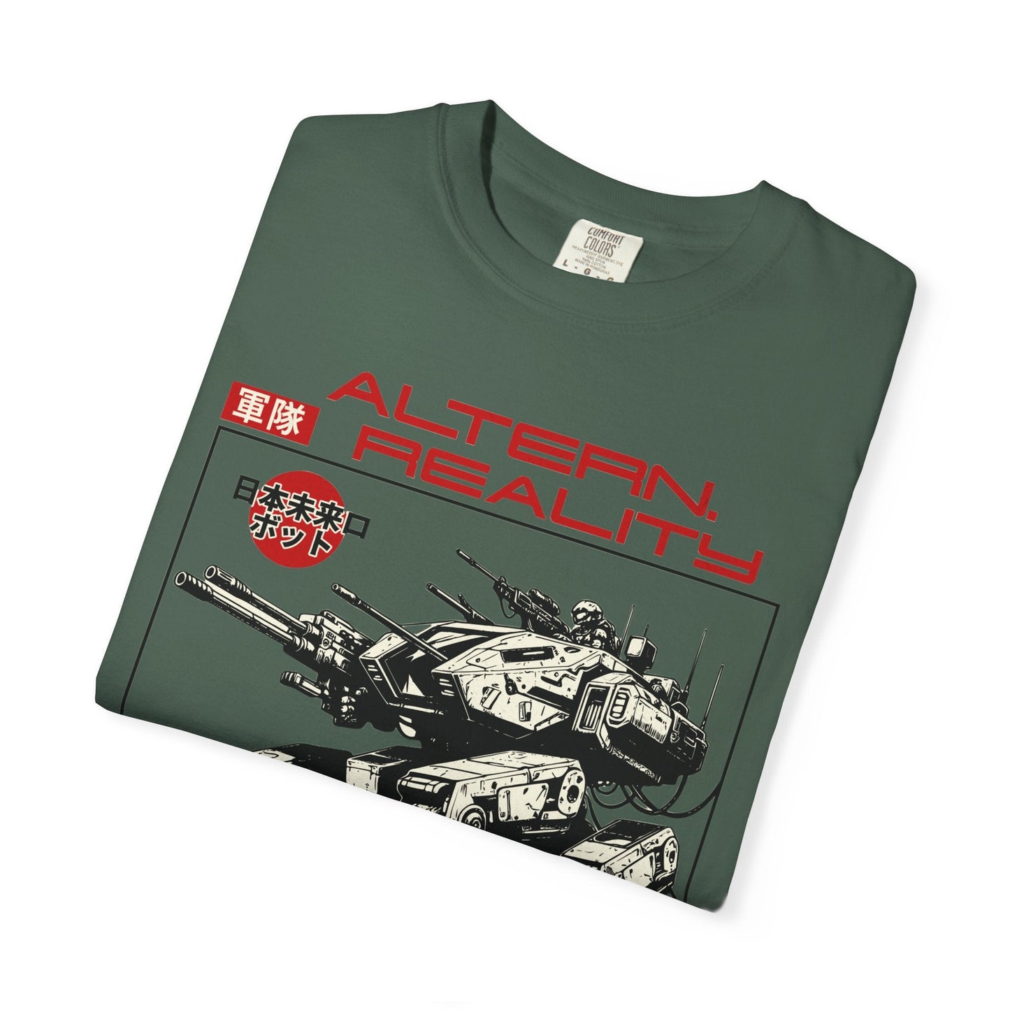 Futuristic Mech revolution tee - Style for sci-fi fans