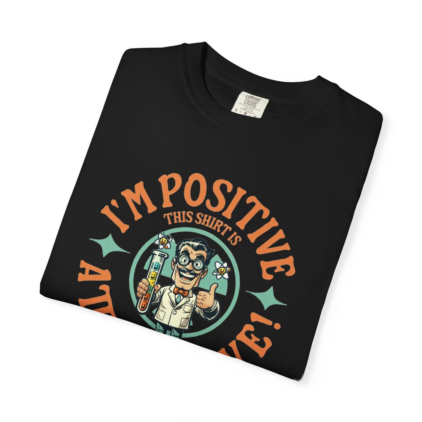 Positive man formula - Fun unisex graphic t-shirt for science fans