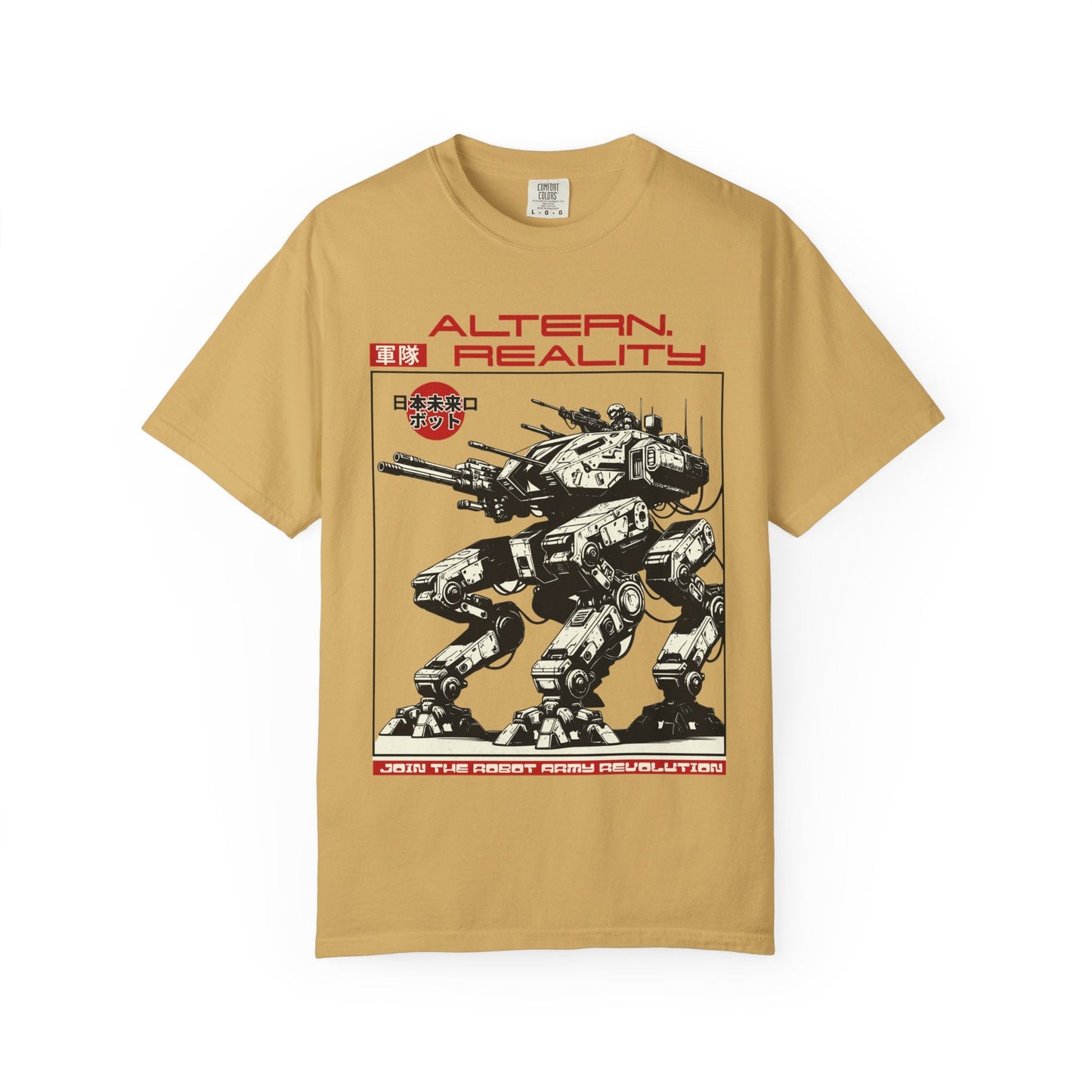 Futuristic Mech revolution tee - Style for sci-fi fans
