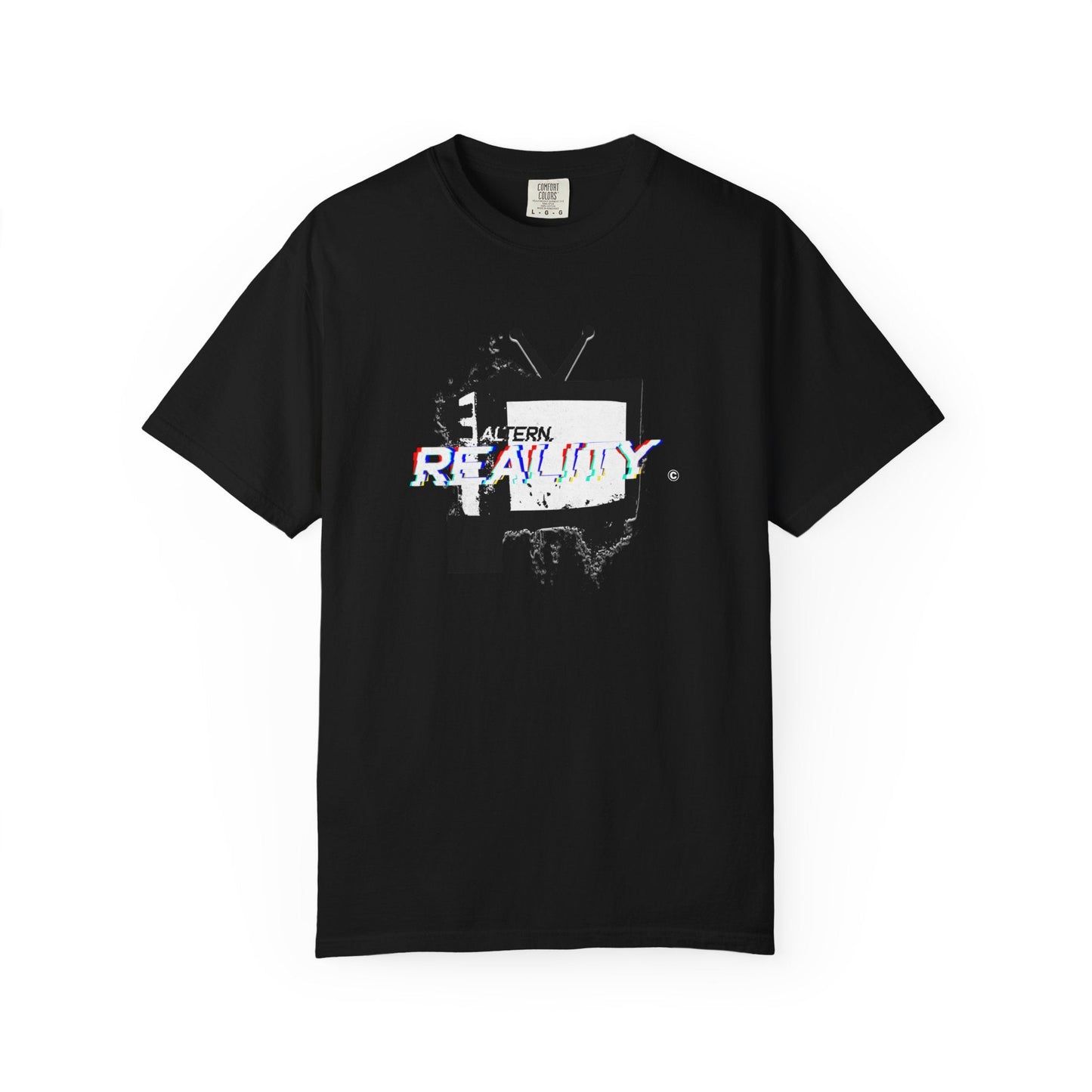TV glitch t-shirt: Bold graphic design and edgy style