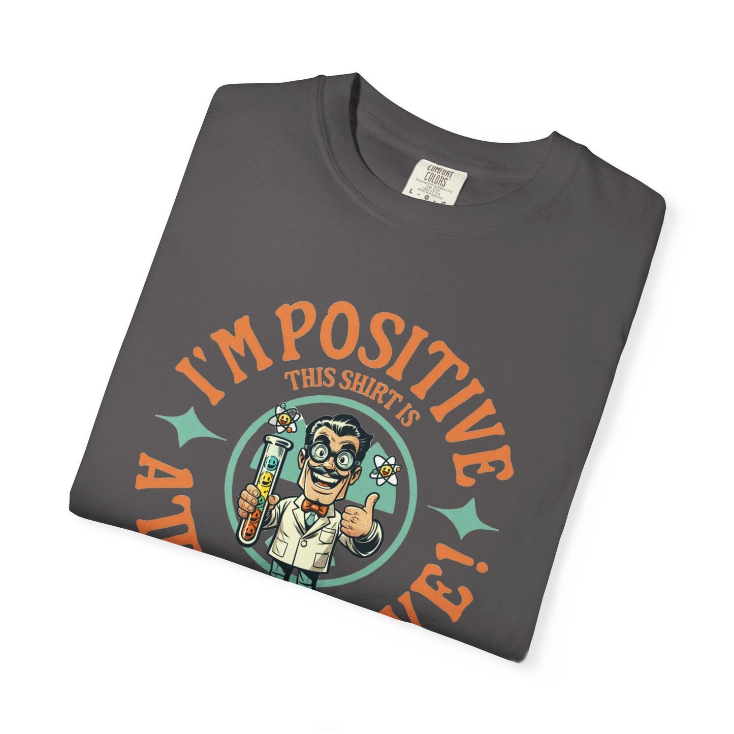 Positive man formula - Fun unisex graphic t-shirt for science fans