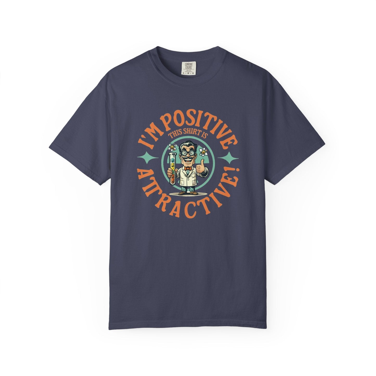 Positive man formula - Fun unisex graphic t-shirt for science fans
