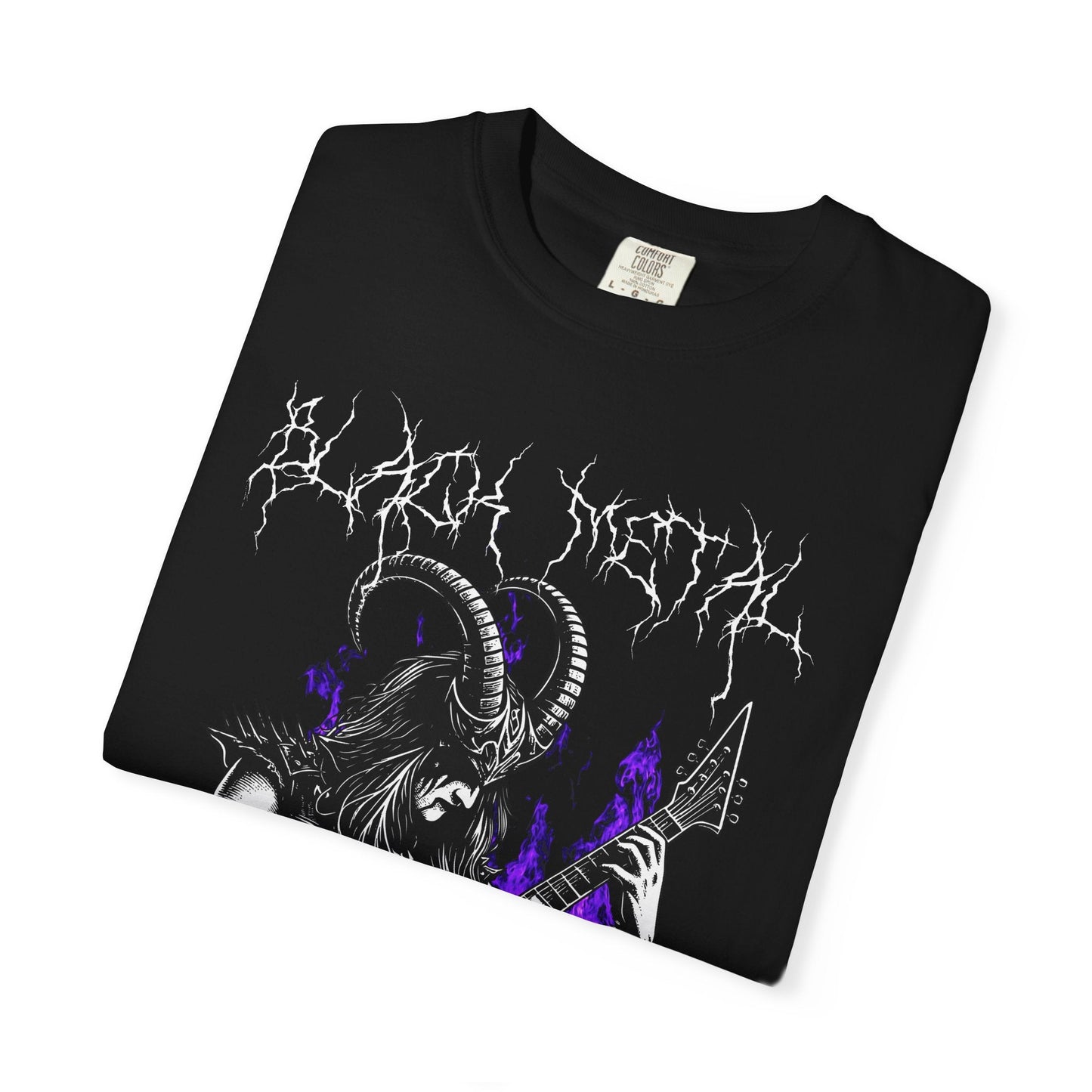 Black metal t-shirt - Dark graphic design for metal fans