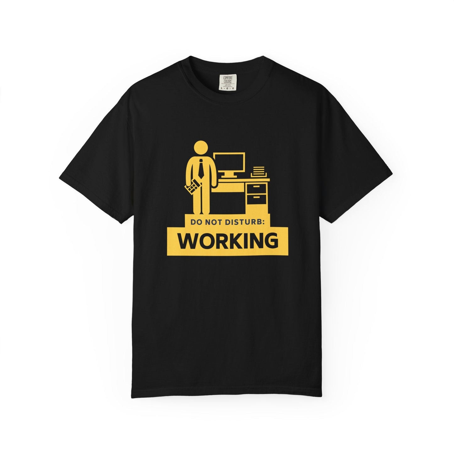 Office work unisex t-shirt - Modern 'DO NOT' design graphic style