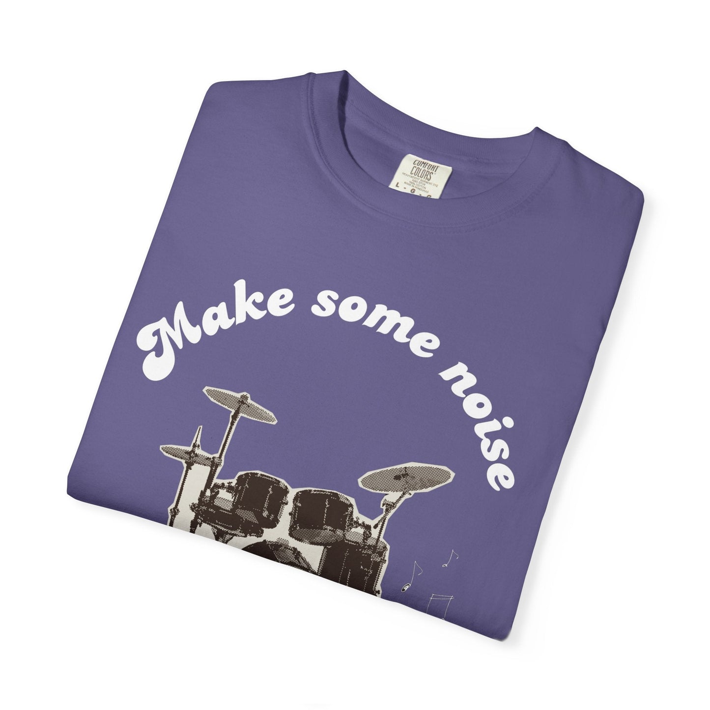 Drum set cool design t-Shirt for music Lovers | Vintage graphic tee
