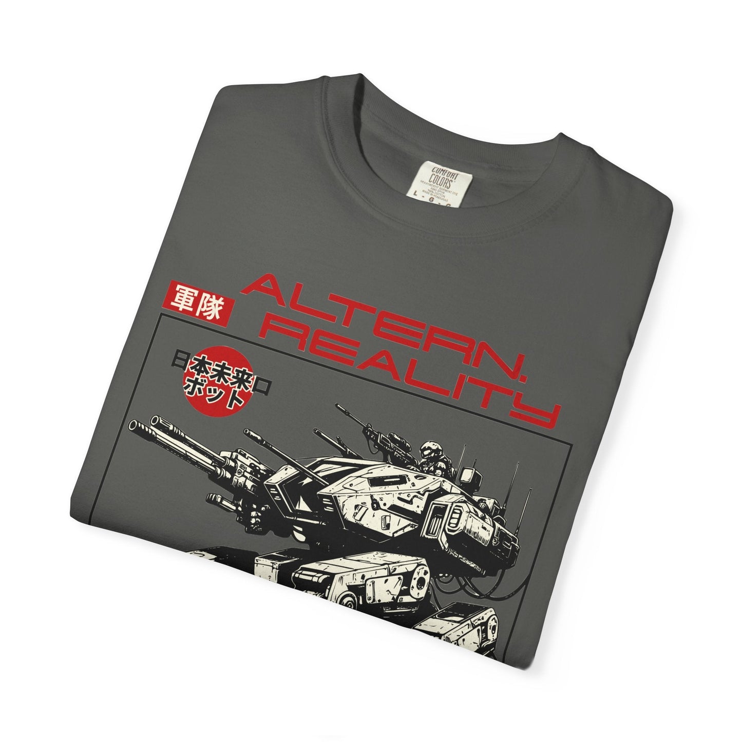 Futuristic Mech revolution tee - Style for sci-fi fans