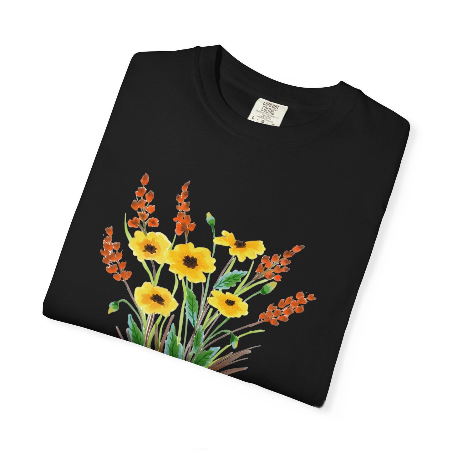 Nature love t-shirt with floral design – Eco-friendly fashion