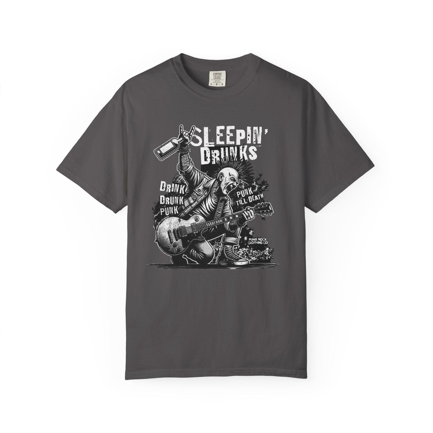 Sleeping drunks t-Shirt - punk is not dead & quirky casual wear