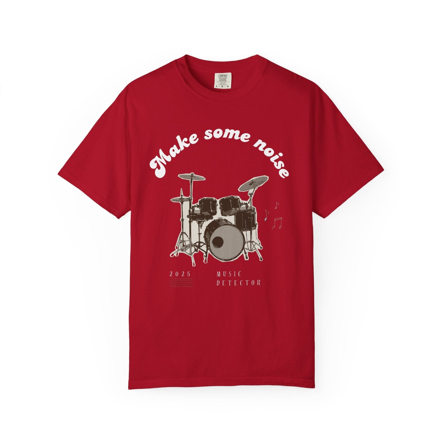 Drum set cool design t-Shirt for music Lovers | Vintage graphic tee
