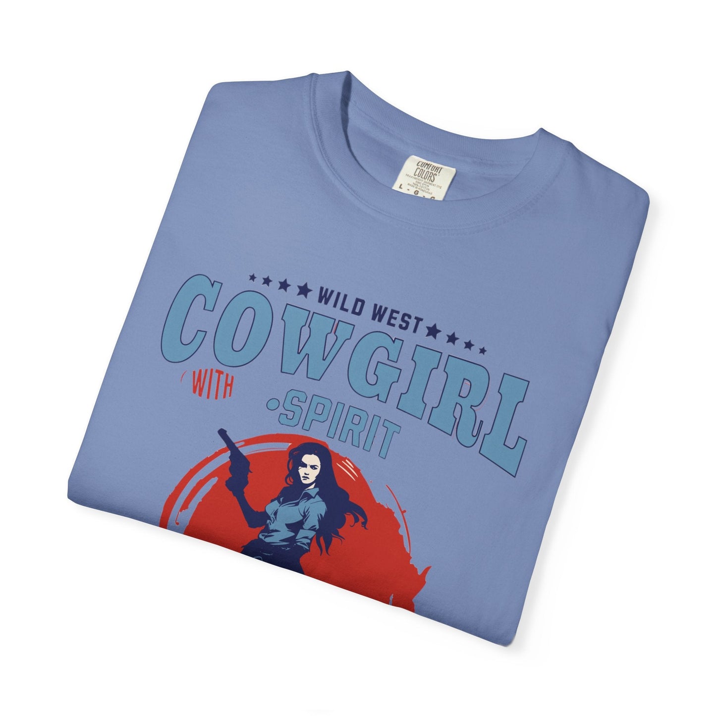 Cowgirl western t-shirt - Vintage wild west & diesel cool punk style