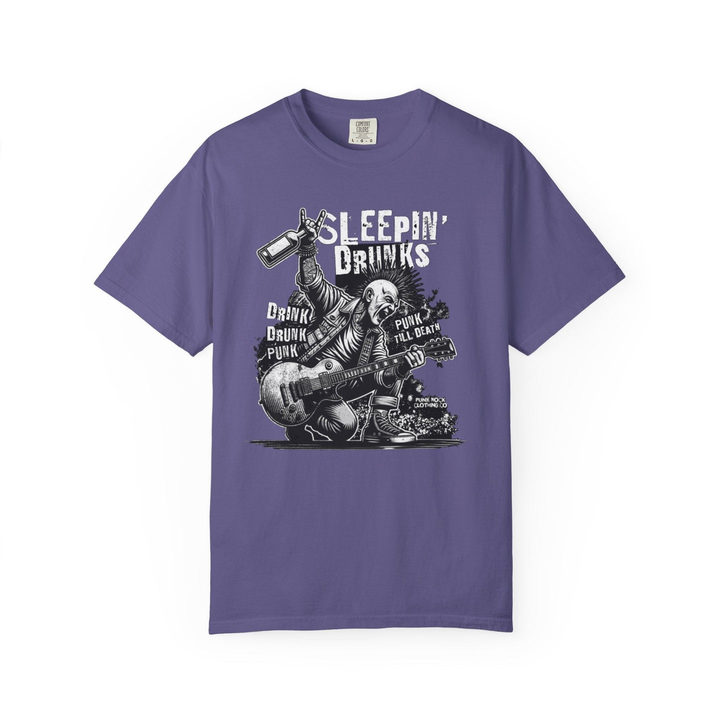 Sleeping drunks t-Shirt - punk is not dead & quirky casual wear