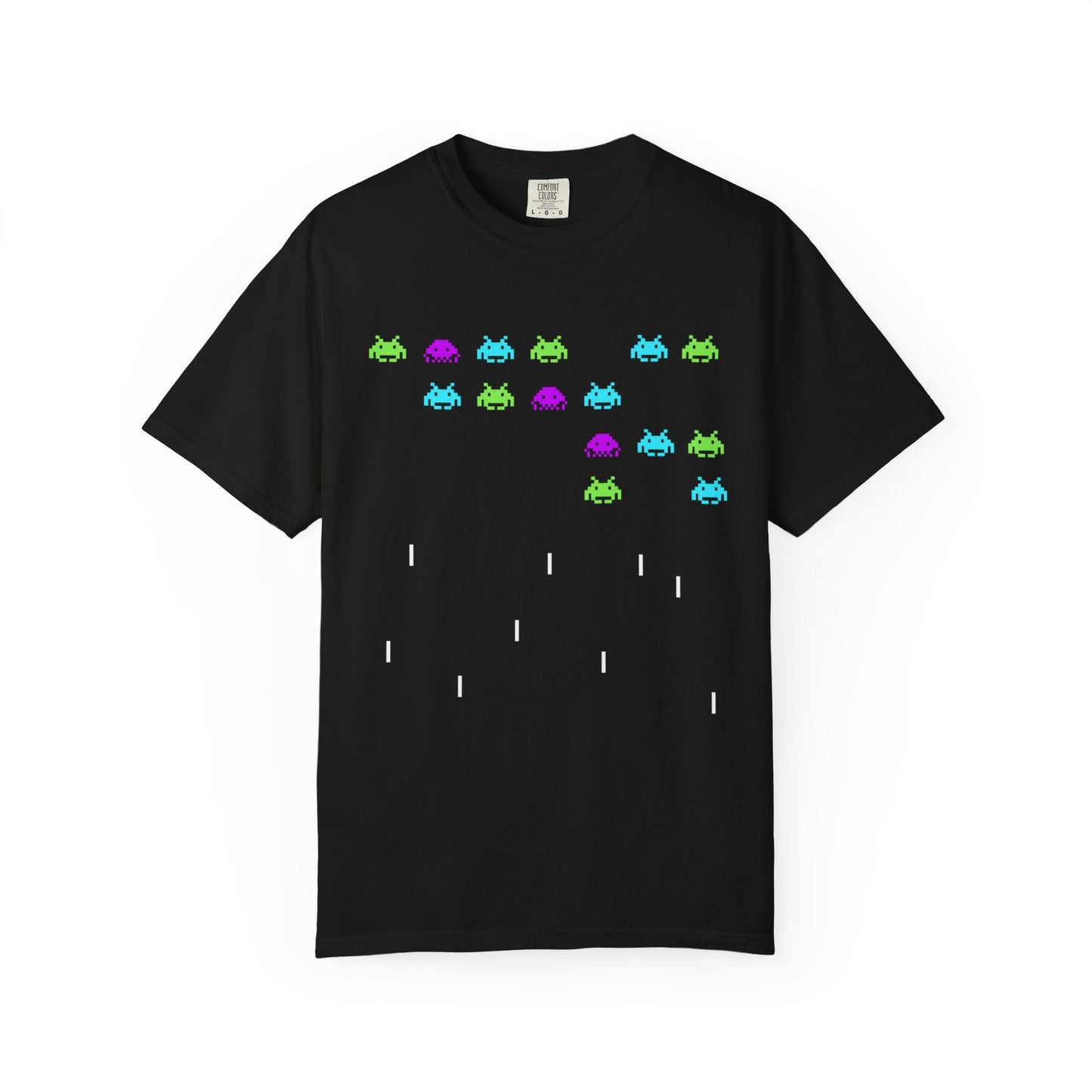 Space invader 80' T-shirt - Retro Arcade Game Nostalgic Gaming Tee