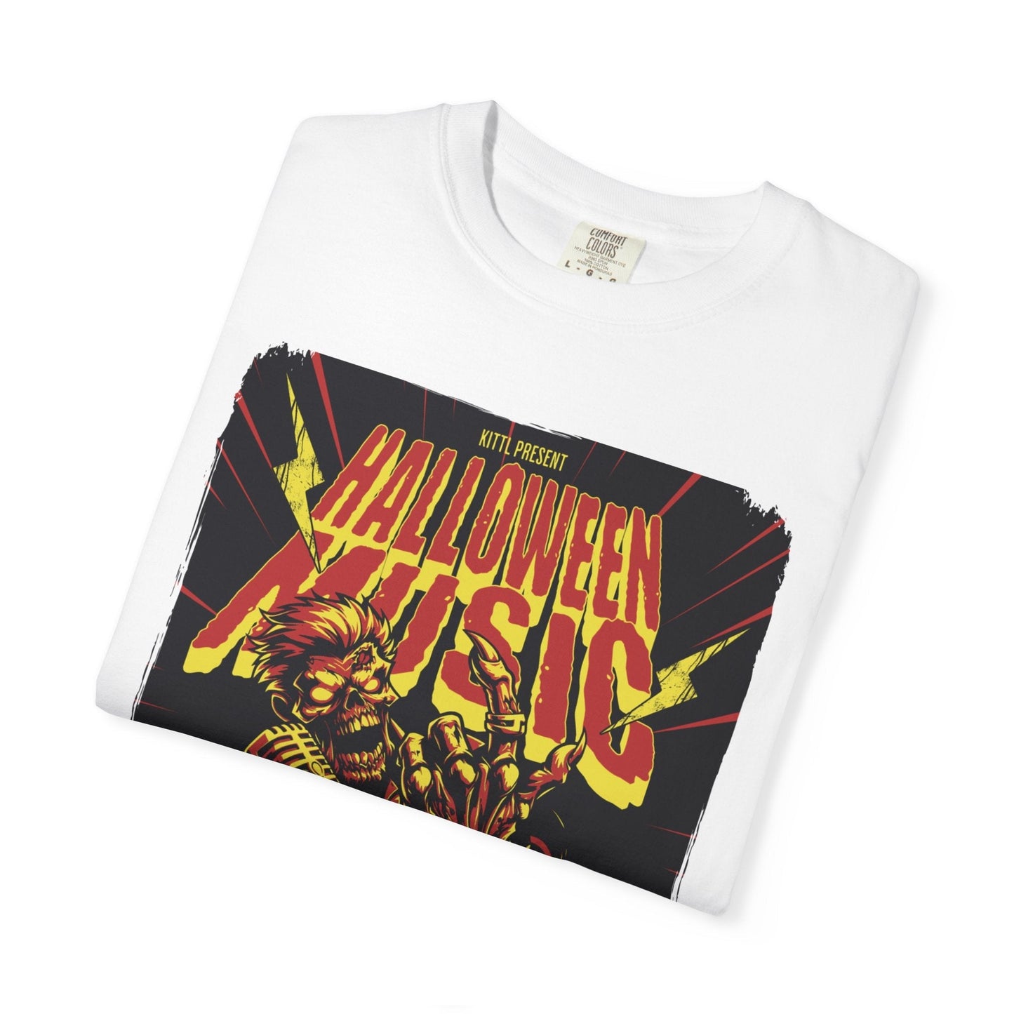 Halloween music t-shirt - Vintage concert poster design