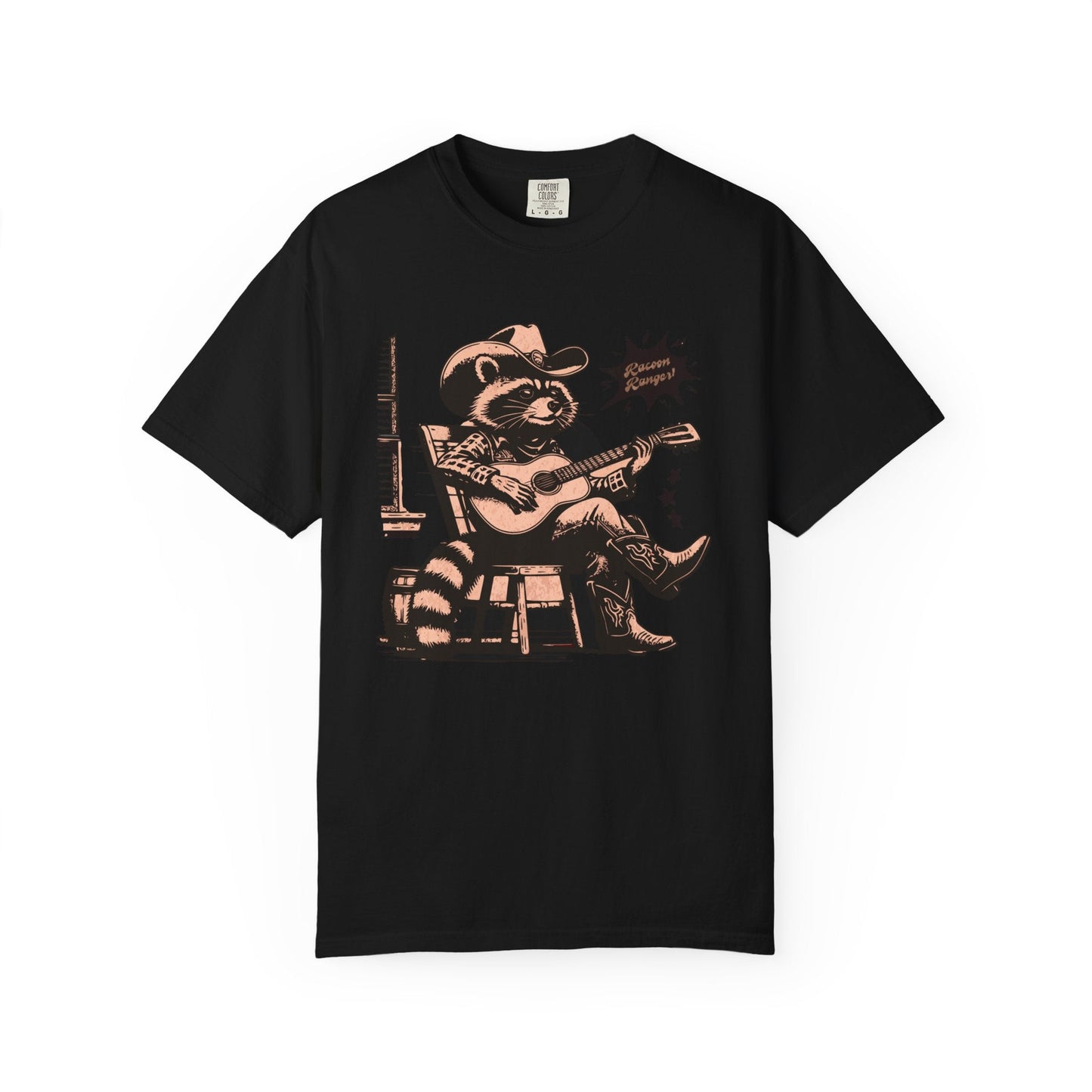 Raccoon cowboy