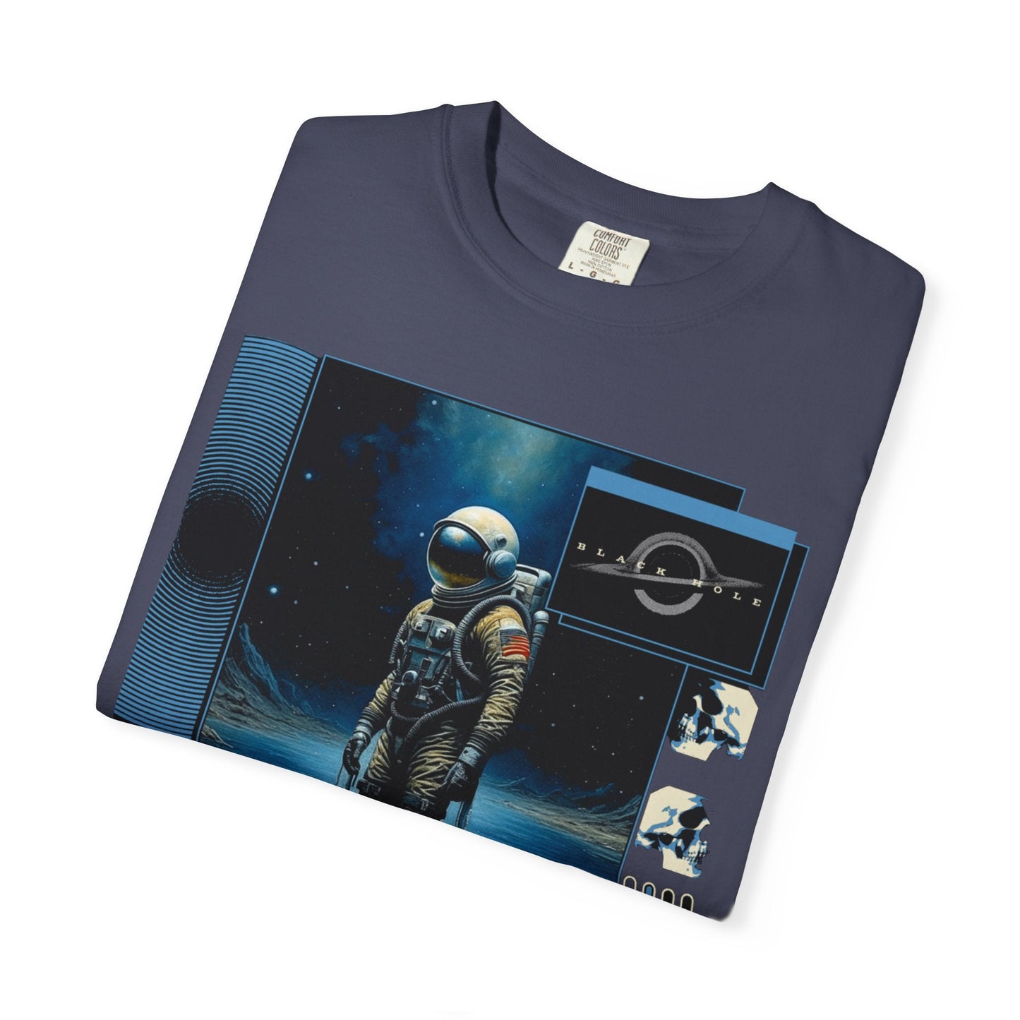 Sci-fi quartz adventure T-shirt: futuristic style & superior comfort