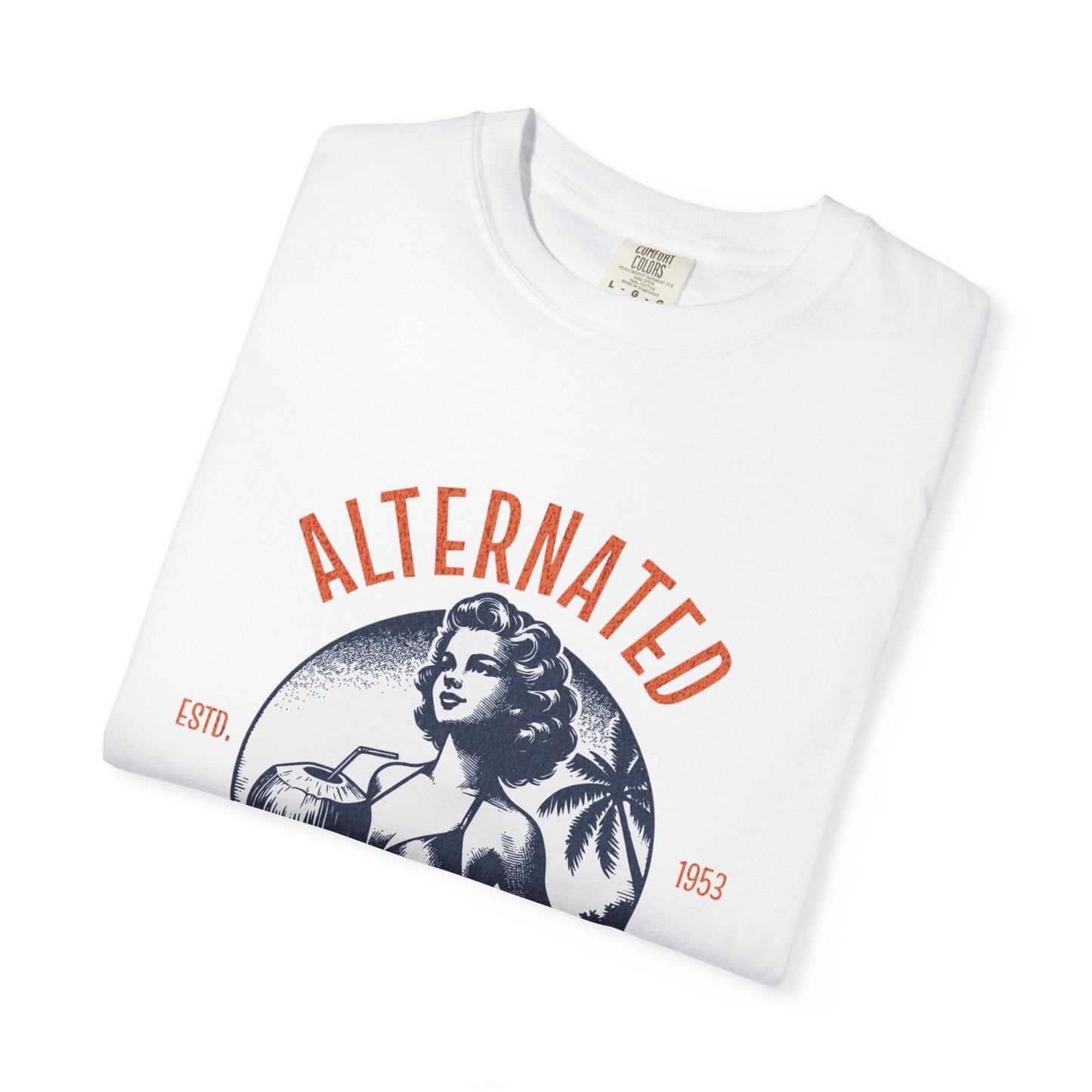 Alternated reality unisex t-shirt - vintage pin up style tee