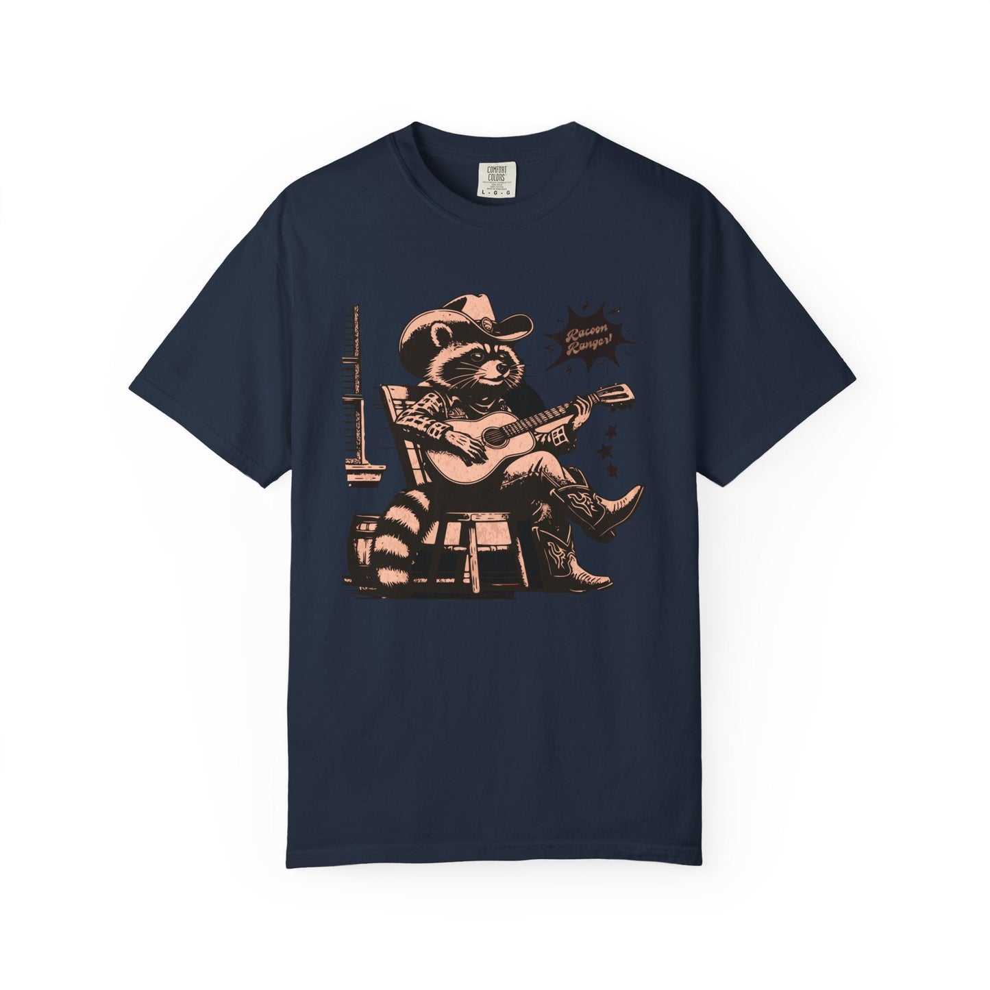 Raccoon cowboy