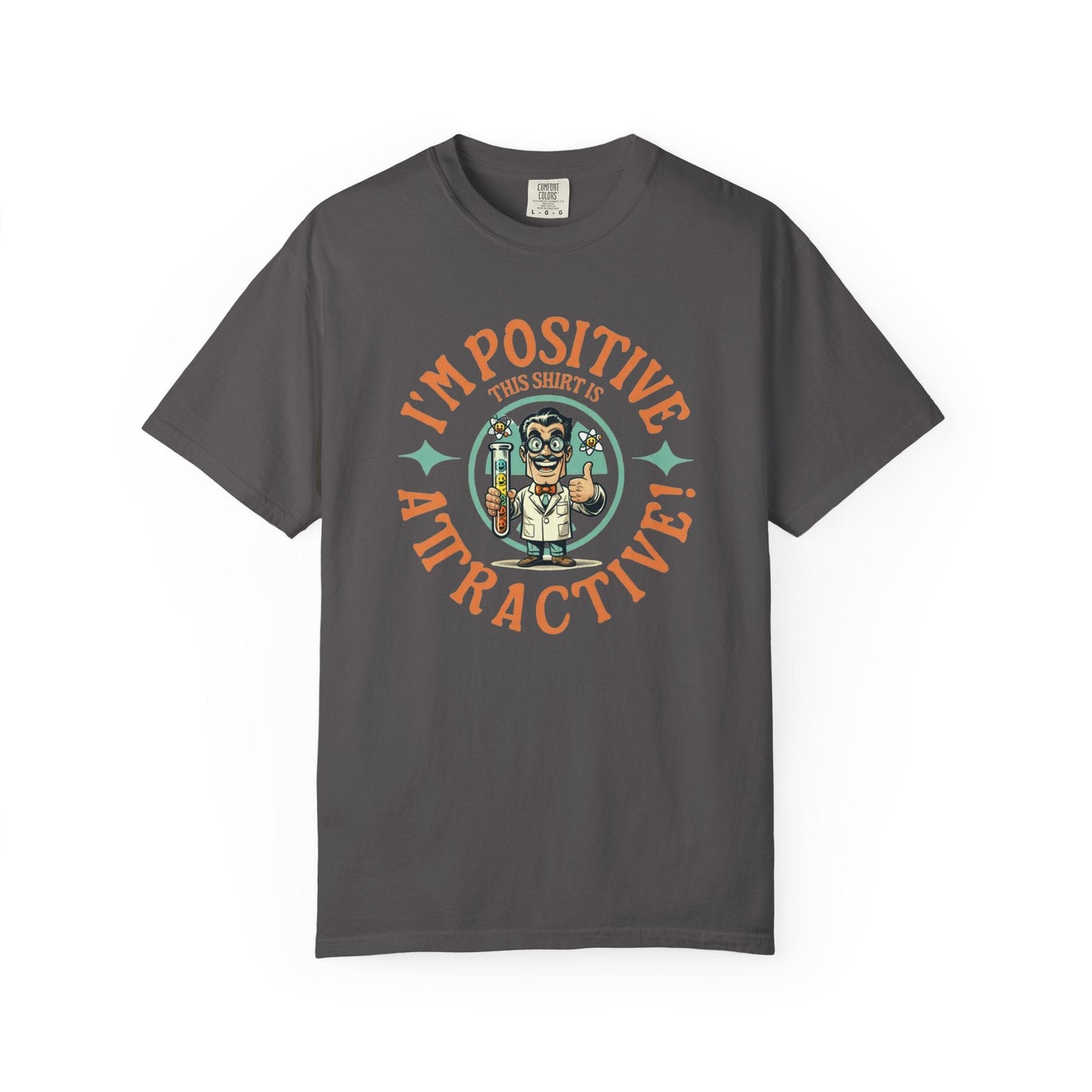 Positive man formula - Fun unisex graphic t-shirt for science fans