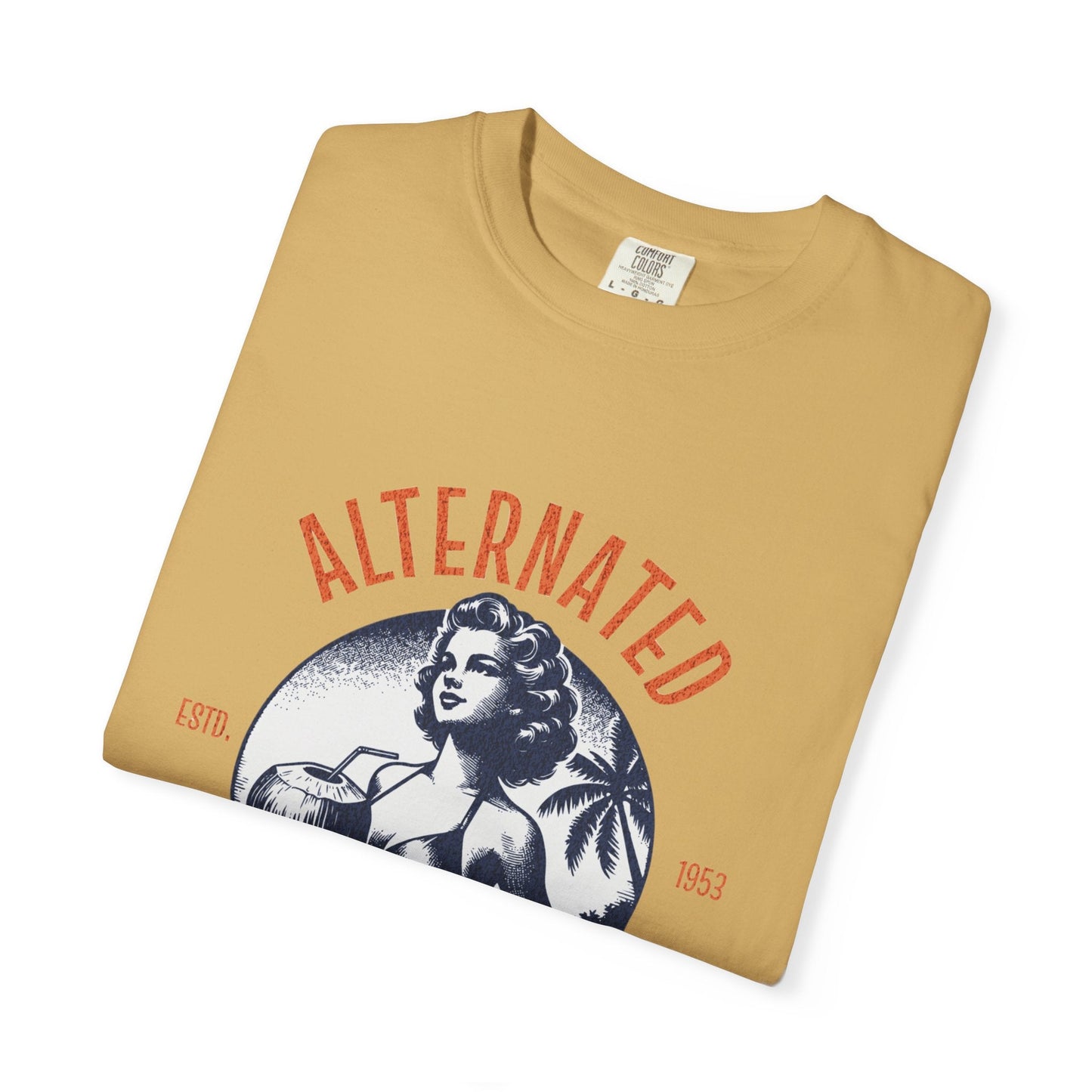 Alternated reality unisex t-shirt - vintage pin up style tee