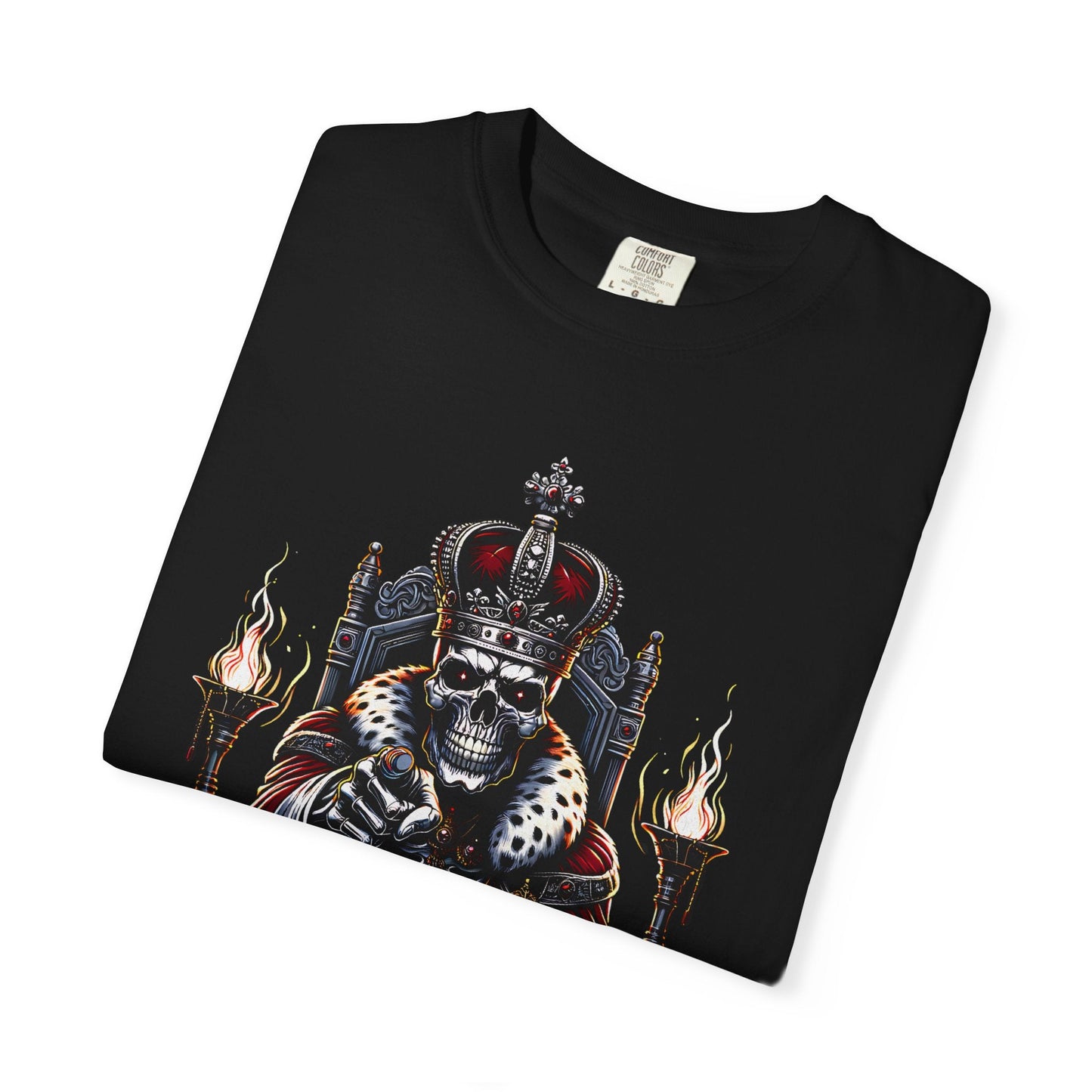 King of darkness unisex gothic t-shirt - Dark fantasy graphic tee