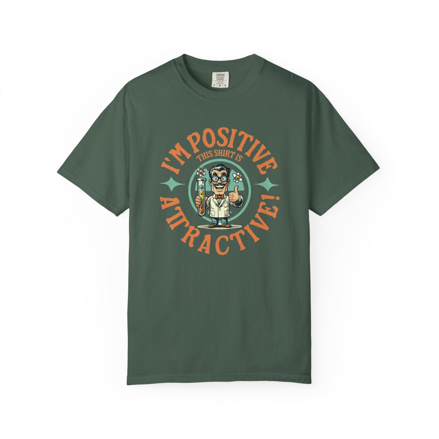 Positive man formula - Fun unisex graphic t-shirt for science fans