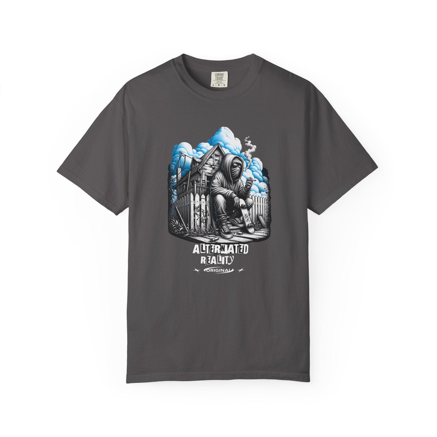 Street life T-shirt - Hooded graphic design for unique style