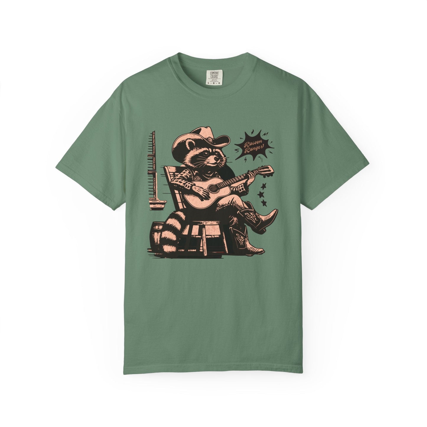 Raccoon cowboy