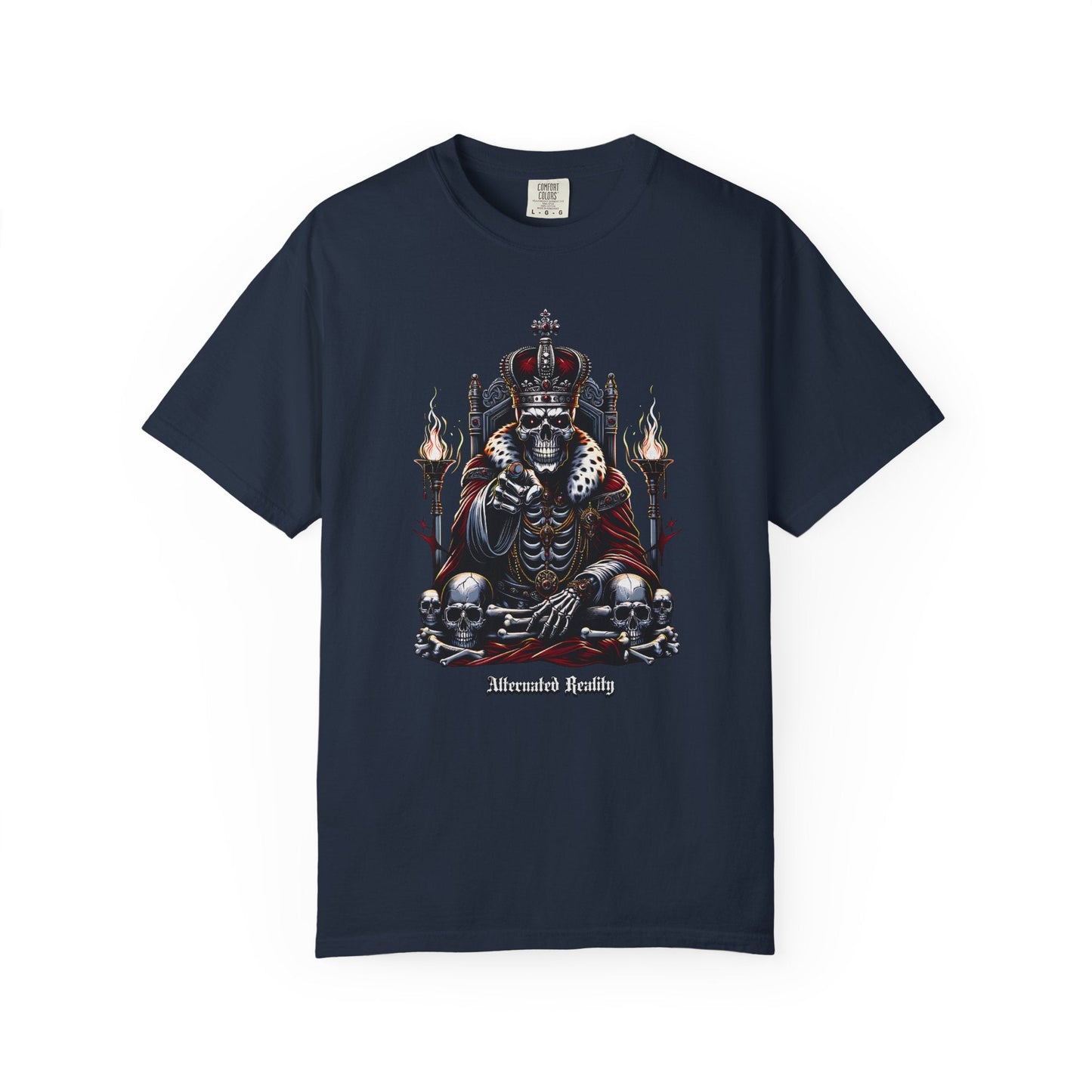King of darkness unisex gothic t-shirt - Dark fantasy graphic tee
