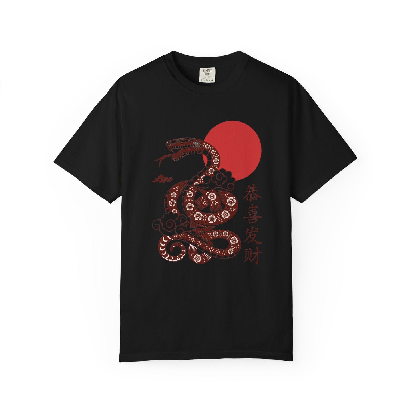 Japanese style unisex t-shirt – Cool & unique snake design