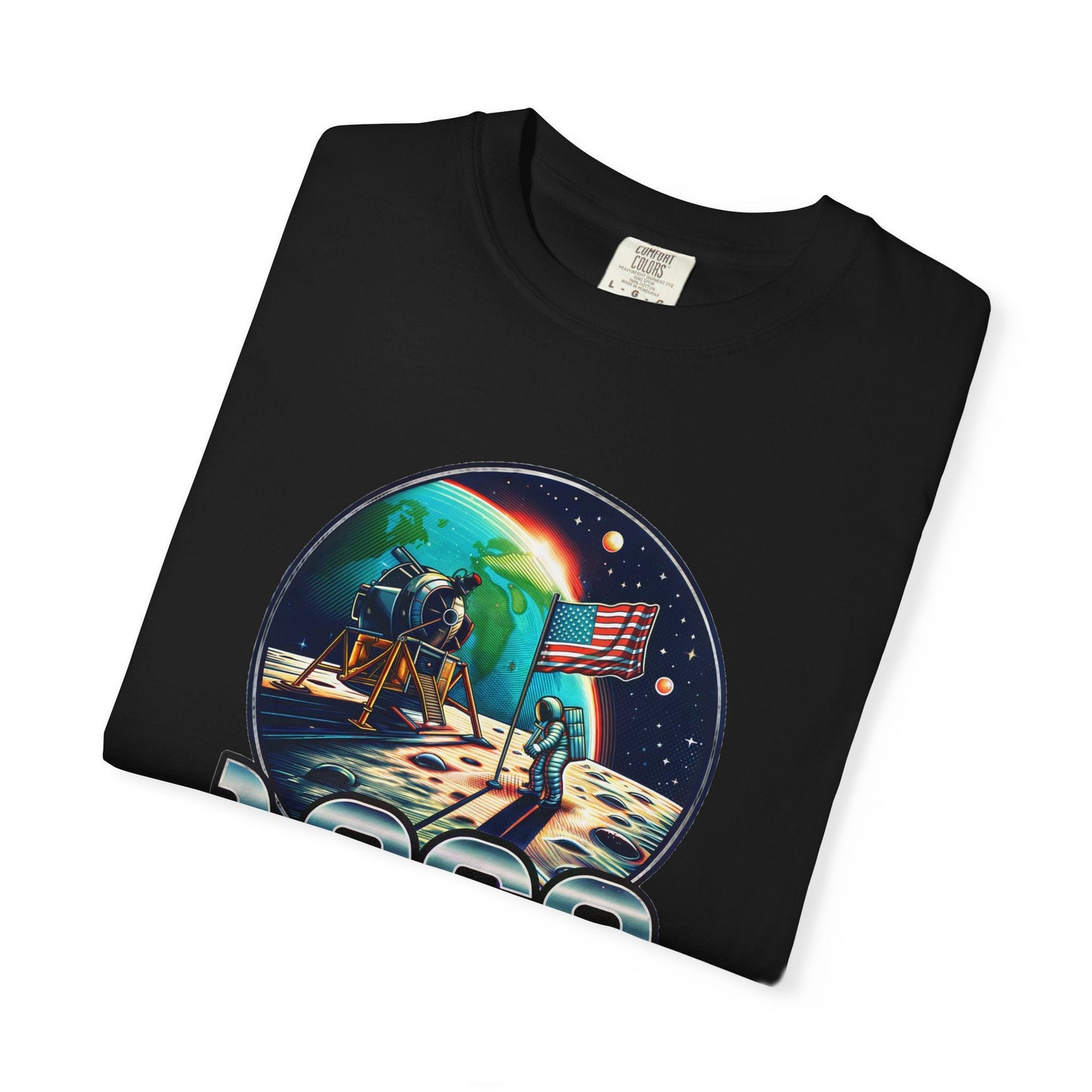 Moon landing 1969 - Customizable Comfort t-shirt for space lovers
