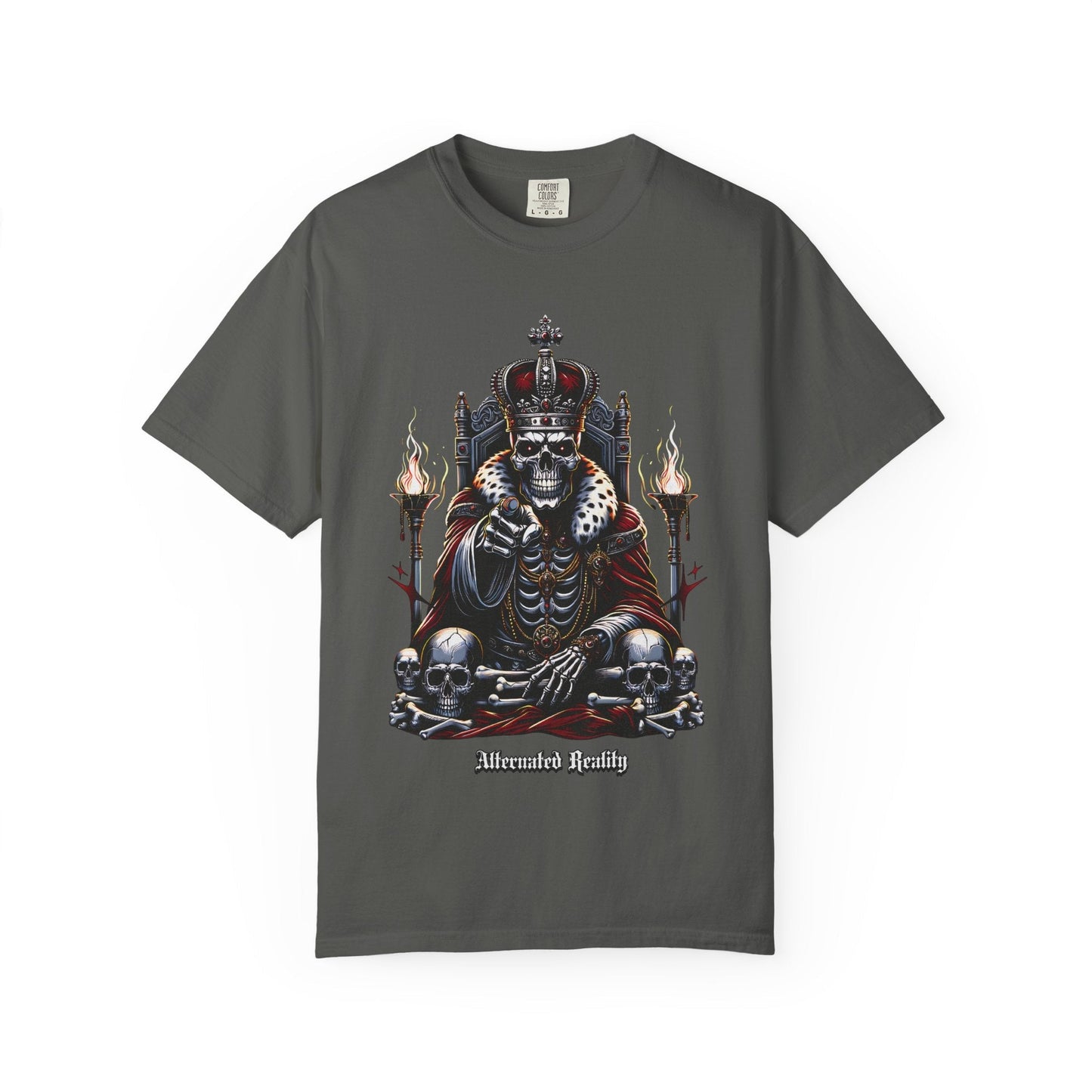 King of darkness unisex gothic t-shirt - Dark fantasy graphic tee