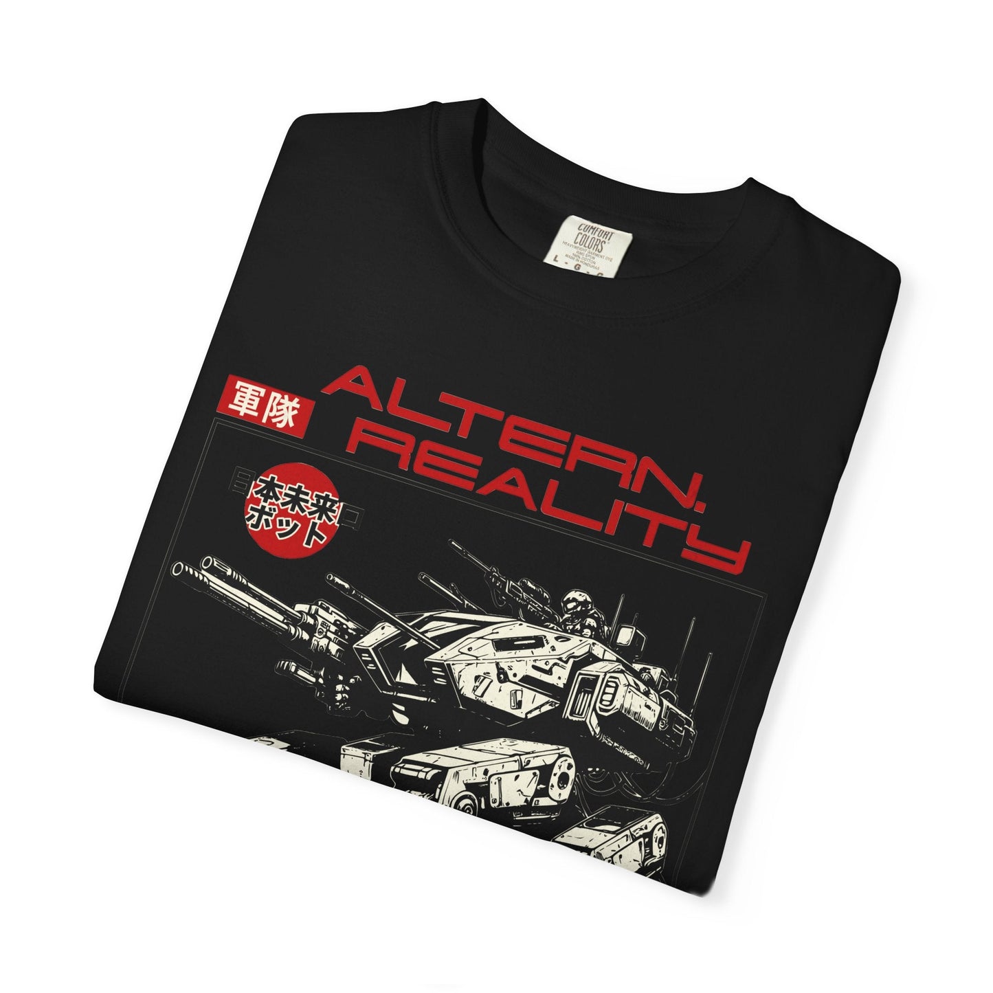 Futuristic Mech revolution tee - Style for sci-fi fans