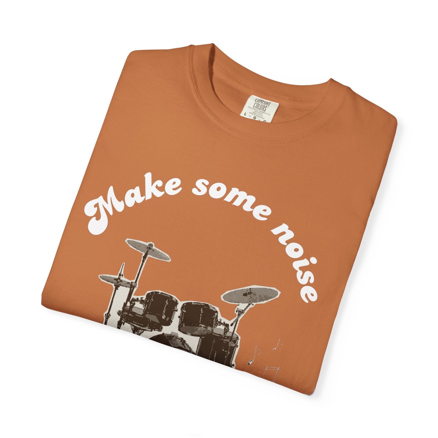 Drum set cool design t-Shirt for music Lovers | Vintage graphic tee