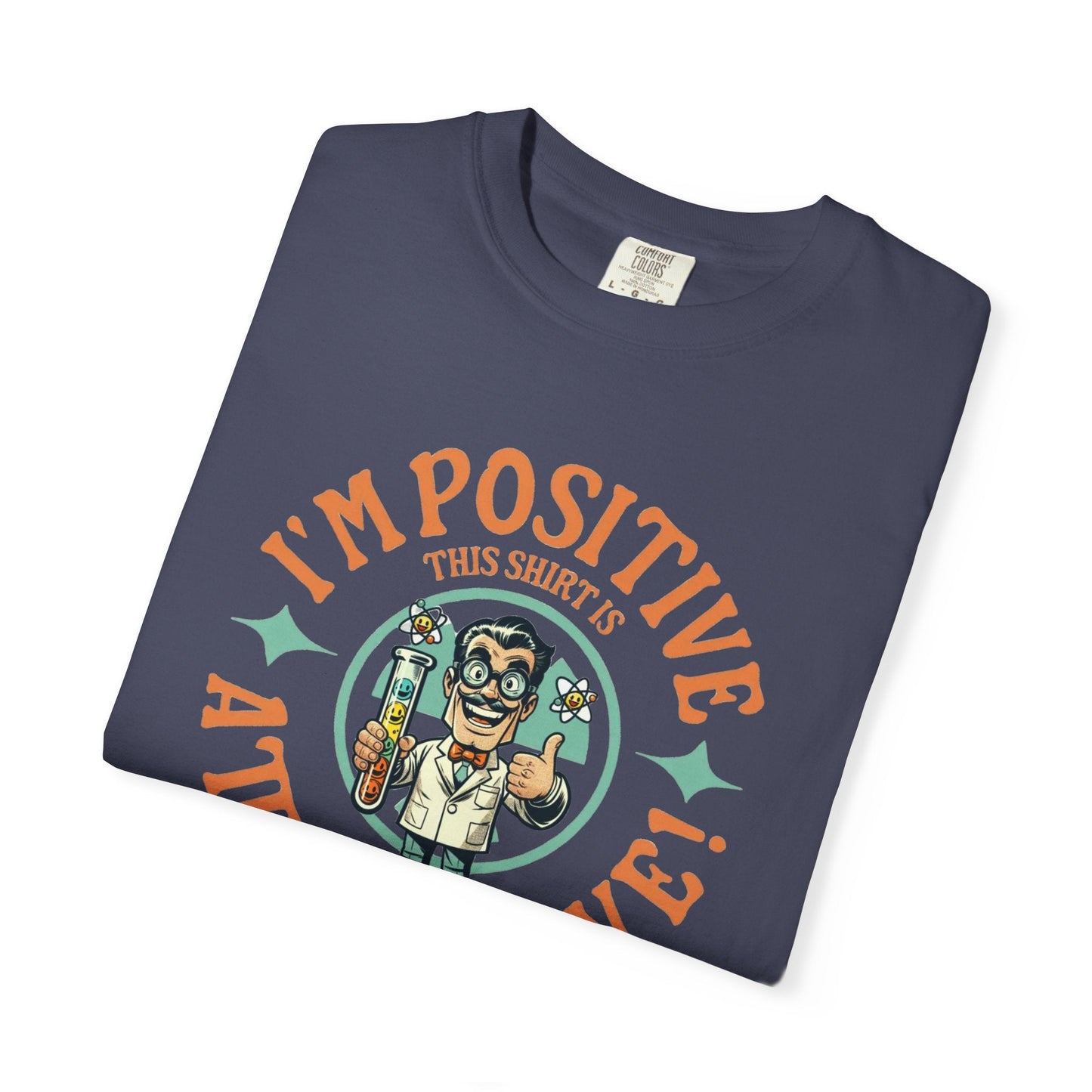 Positive man formula - Fun unisex graphic t-shirt for science fans