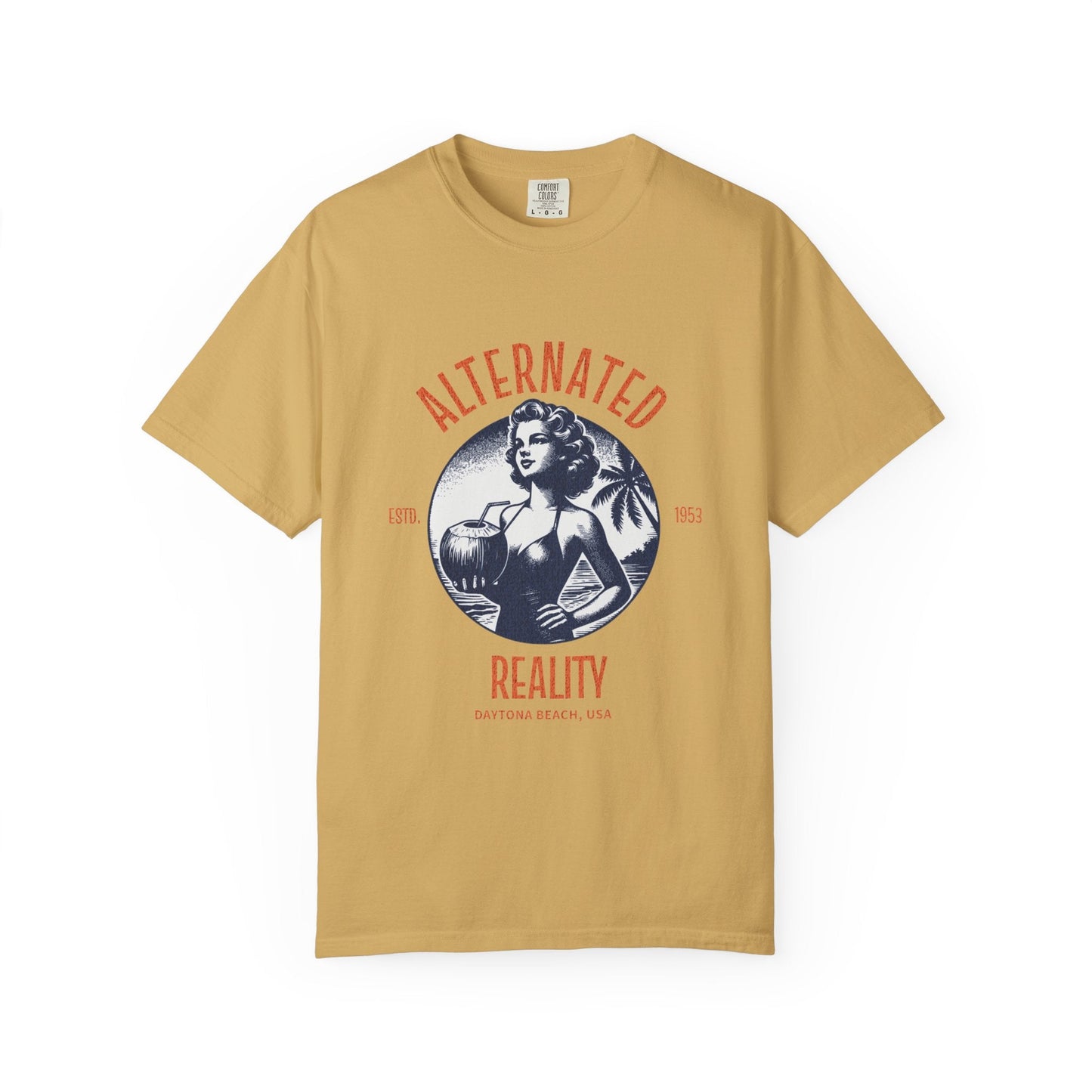 Alternated reality unisex t-shirt - vintage pin up style tee